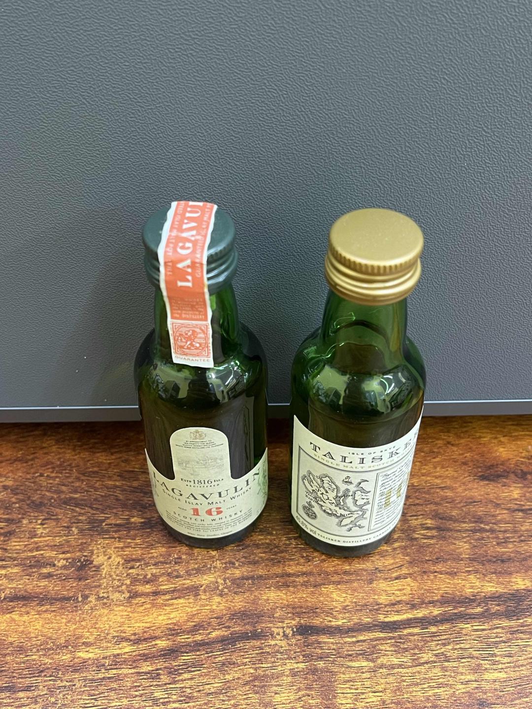 90年代 乐佳维林16年.泰斯卡10 小酒版