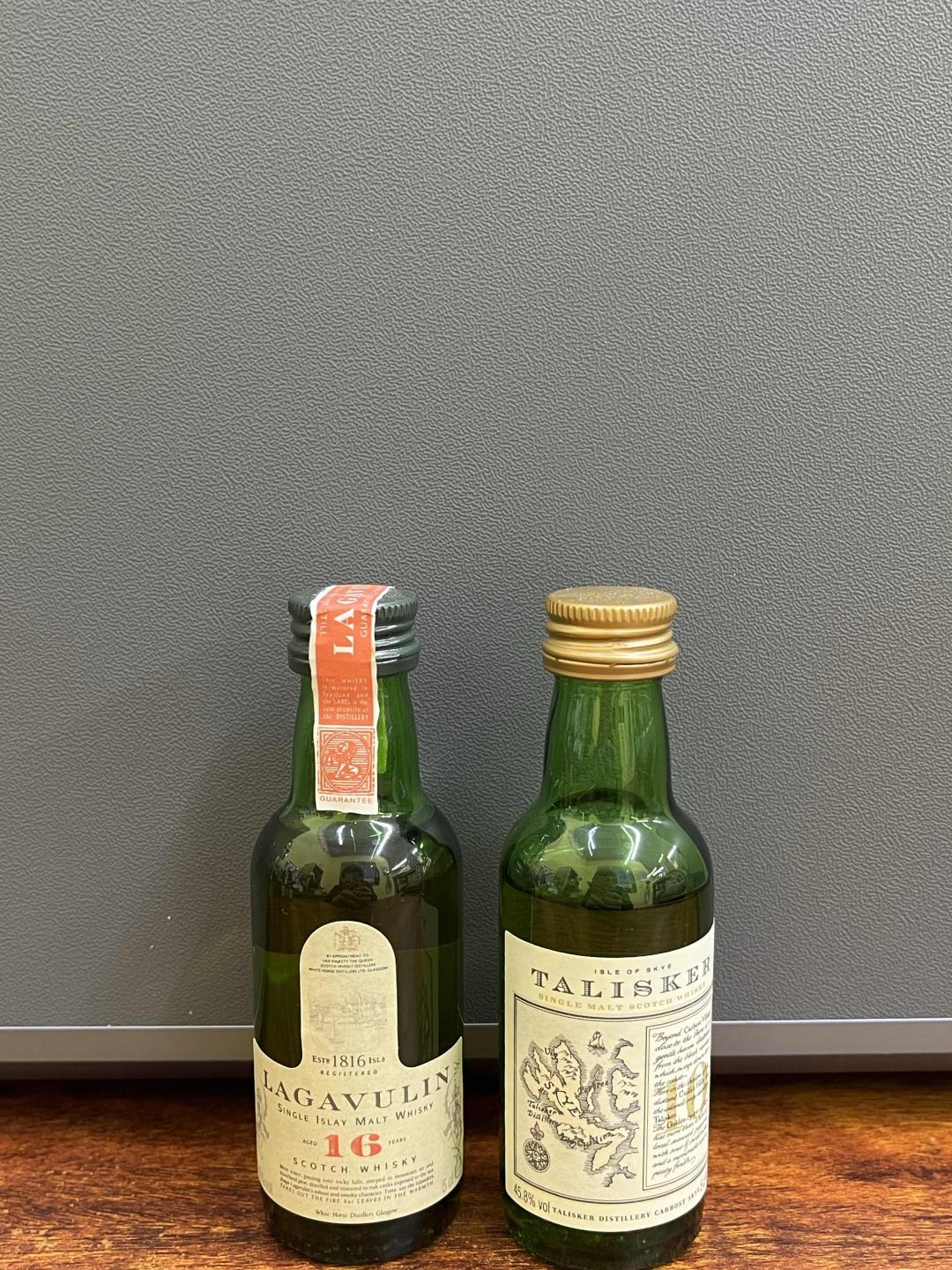 90年代 乐佳维林16年.泰斯卡10 小酒版