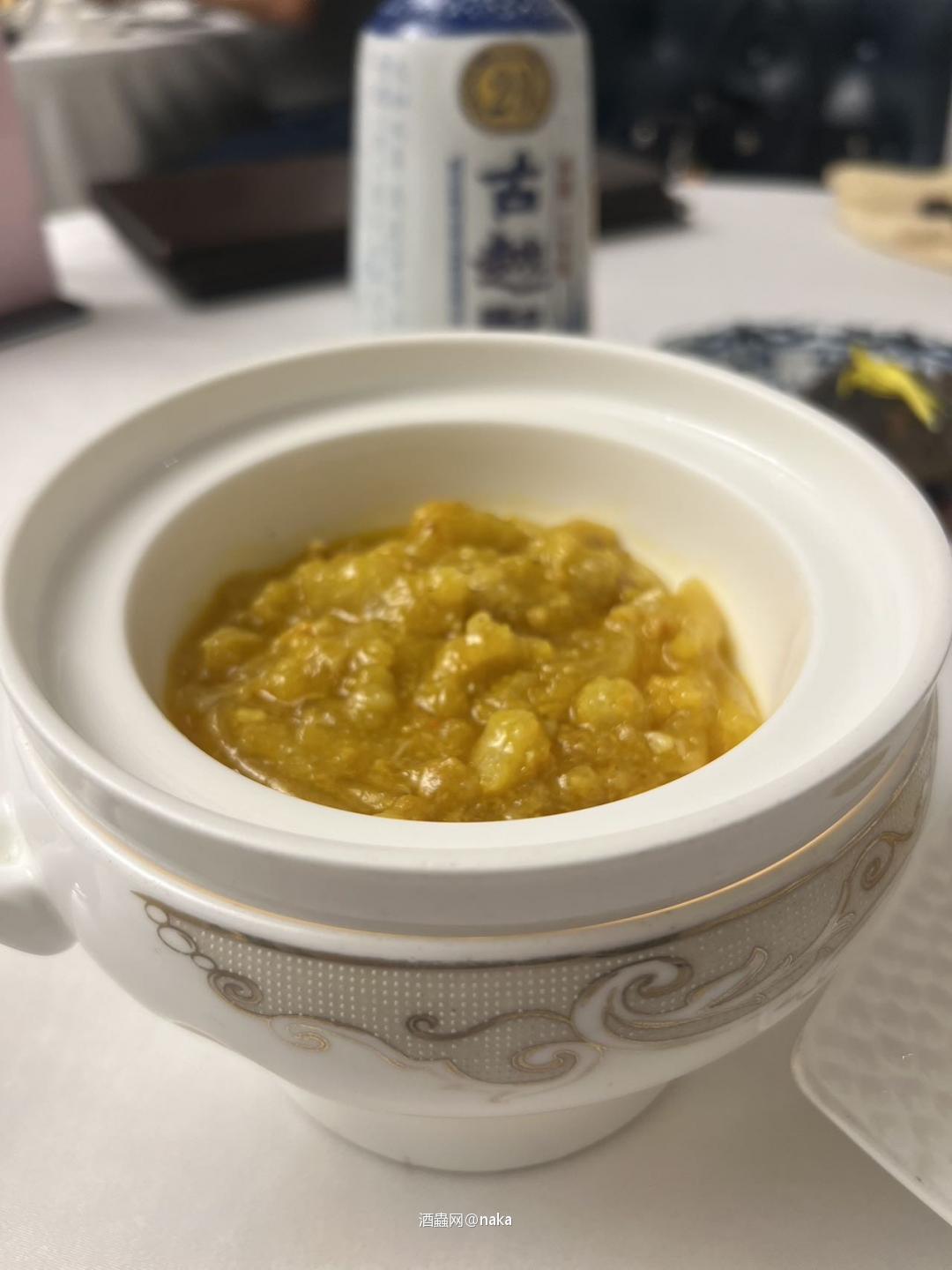 古越龙山20年配成隆行的蟹宴