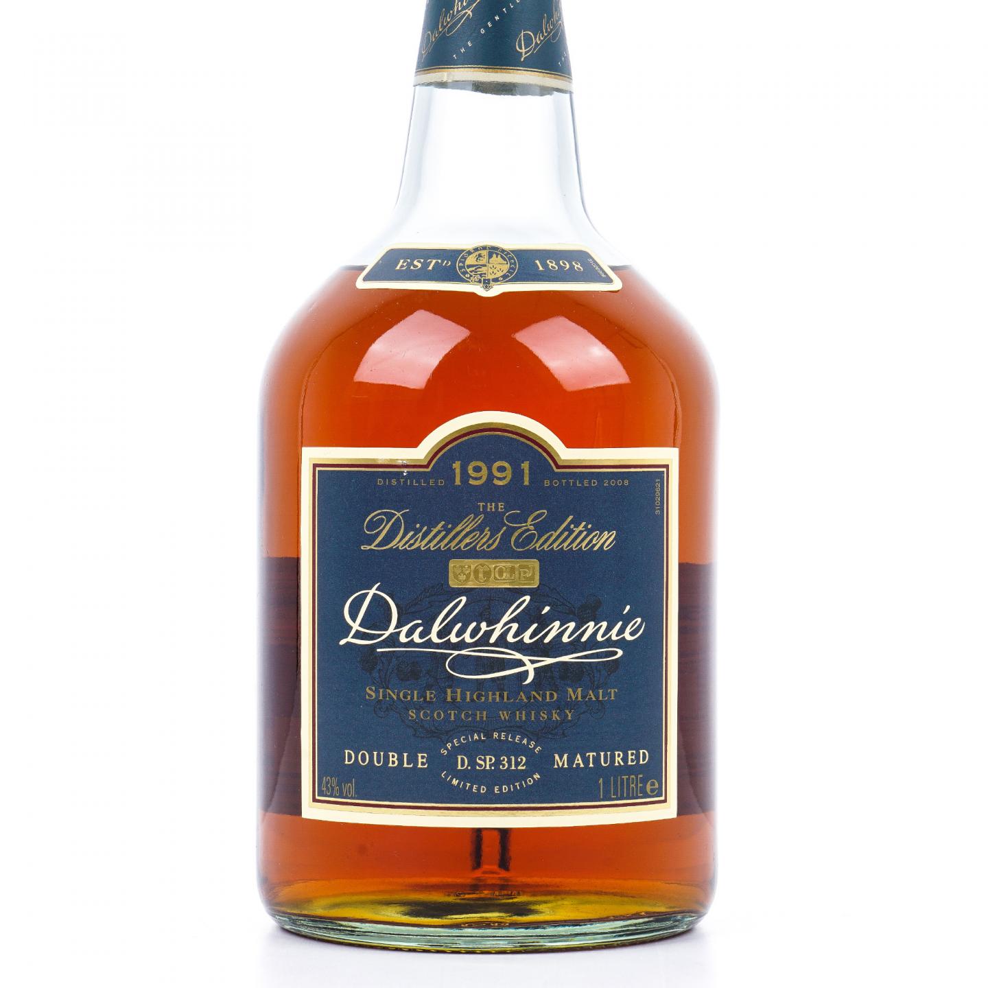 Dalwhinnie 达尔维尼 1991-2008 DE 1升装