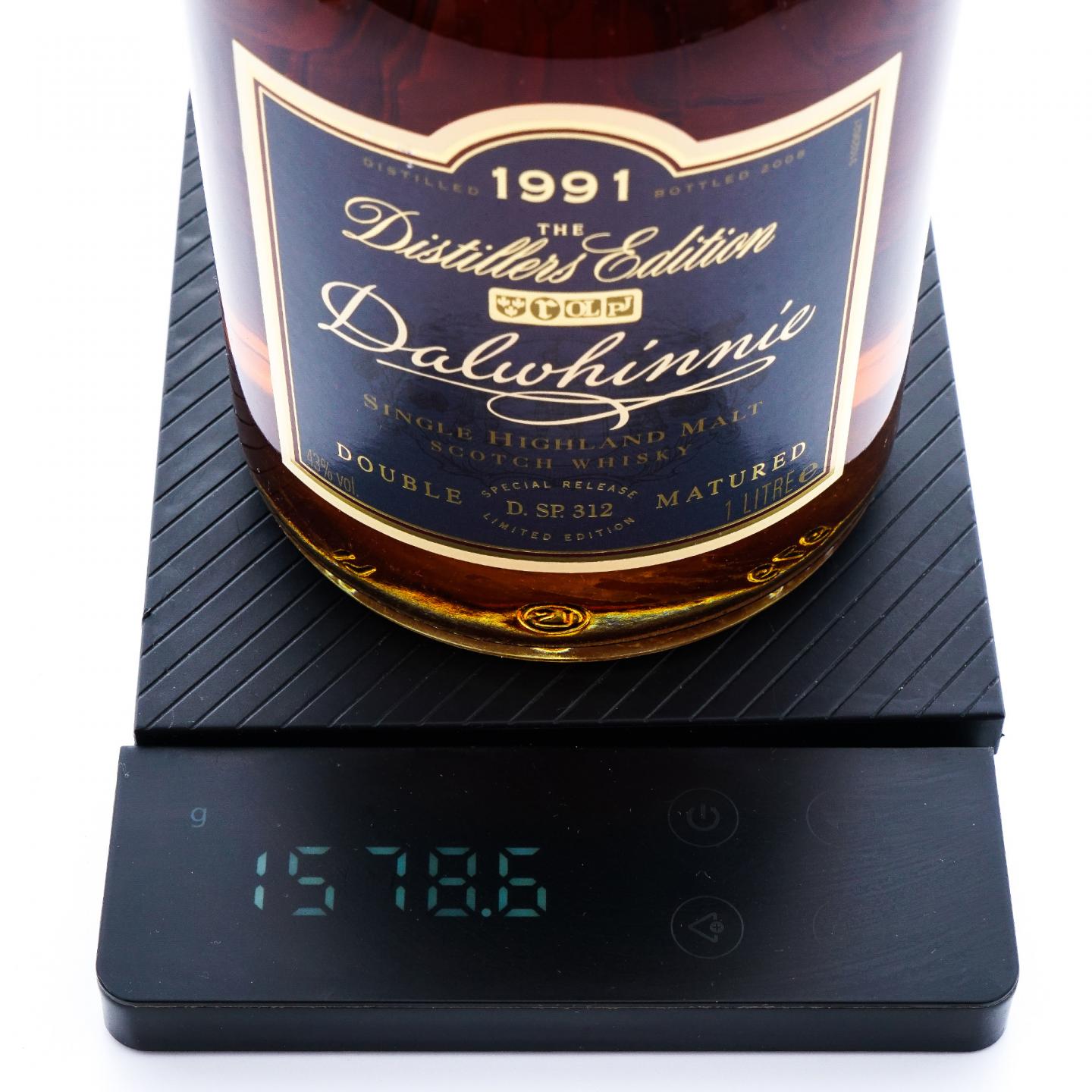 Dalwhinnie 达尔维尼 1991-2008 DE 1升装