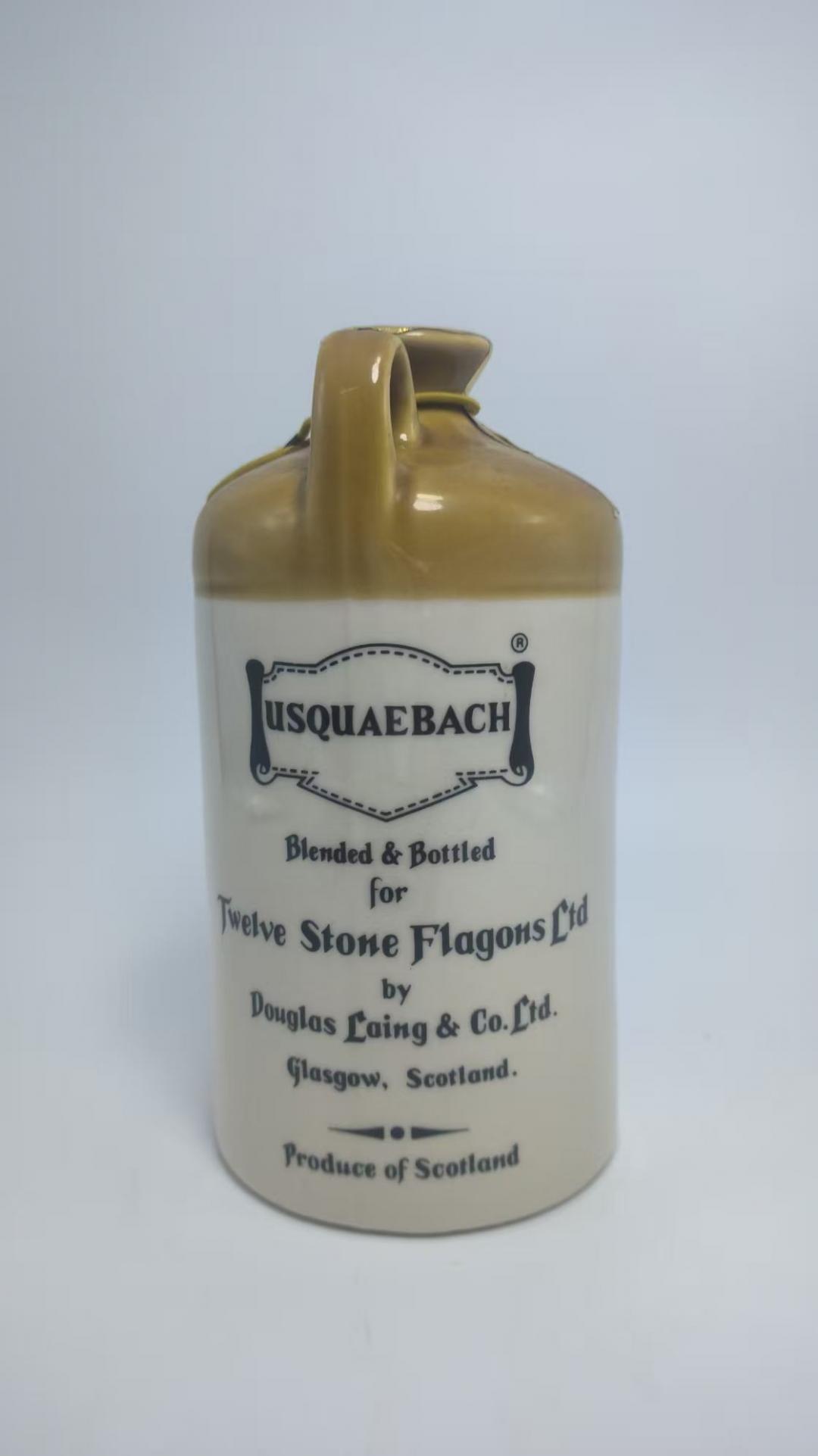 Usquaebach 老版陶罐装调和苏格兰威士忌｜Stone Flagon｜约1960-70年代
