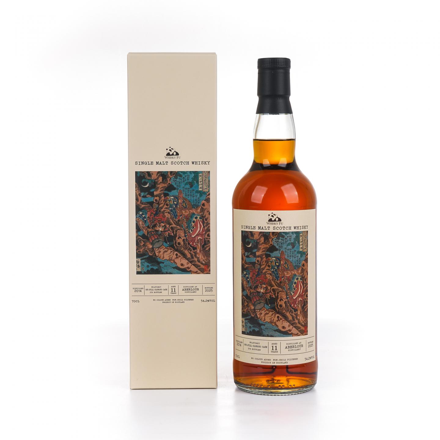 Aberlour 雅伯莱 11年 2014-2025 「通俗水浒传豪杰·鼓上蚤时迁」初填雪莉桶 700ml