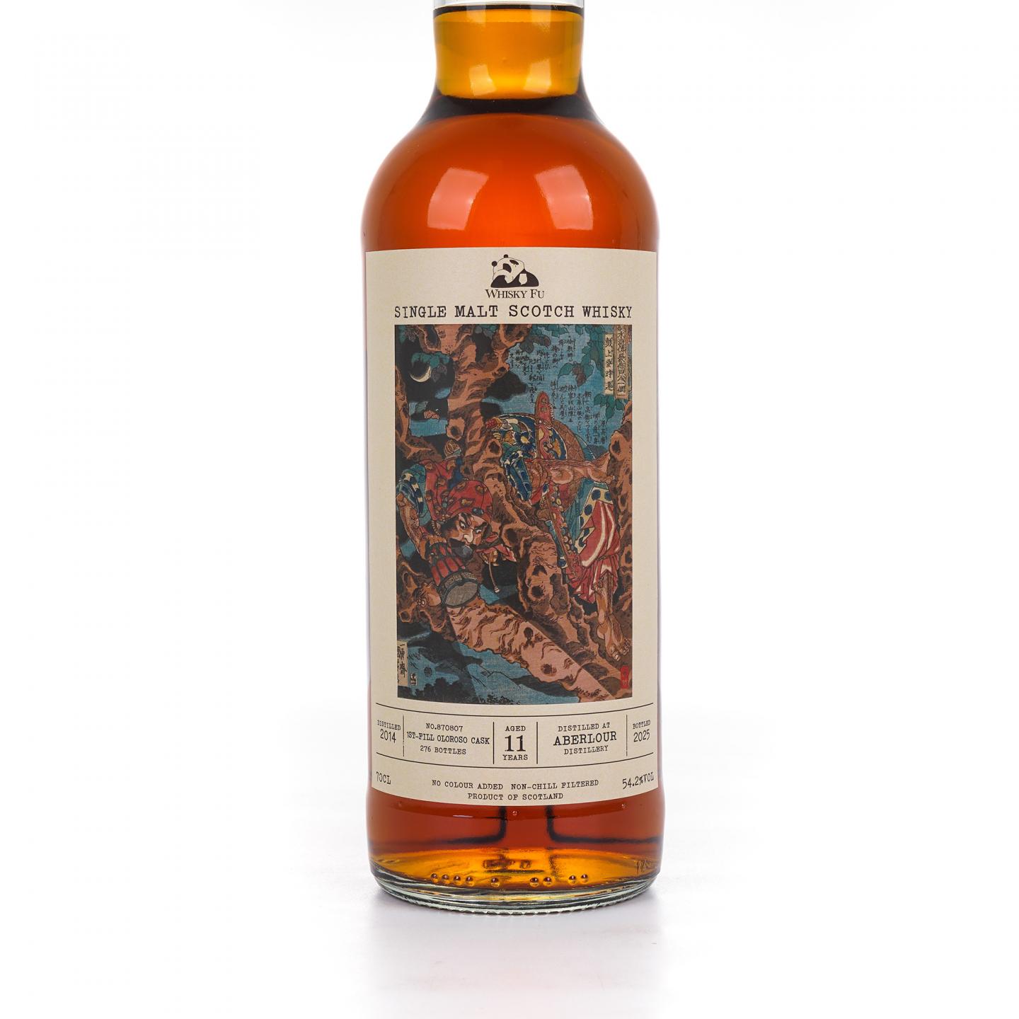 Aberlour 雅伯莱 11年 2014-2025 「通俗水浒传豪杰·鼓上蚤时迁」初填雪莉桶 700ml