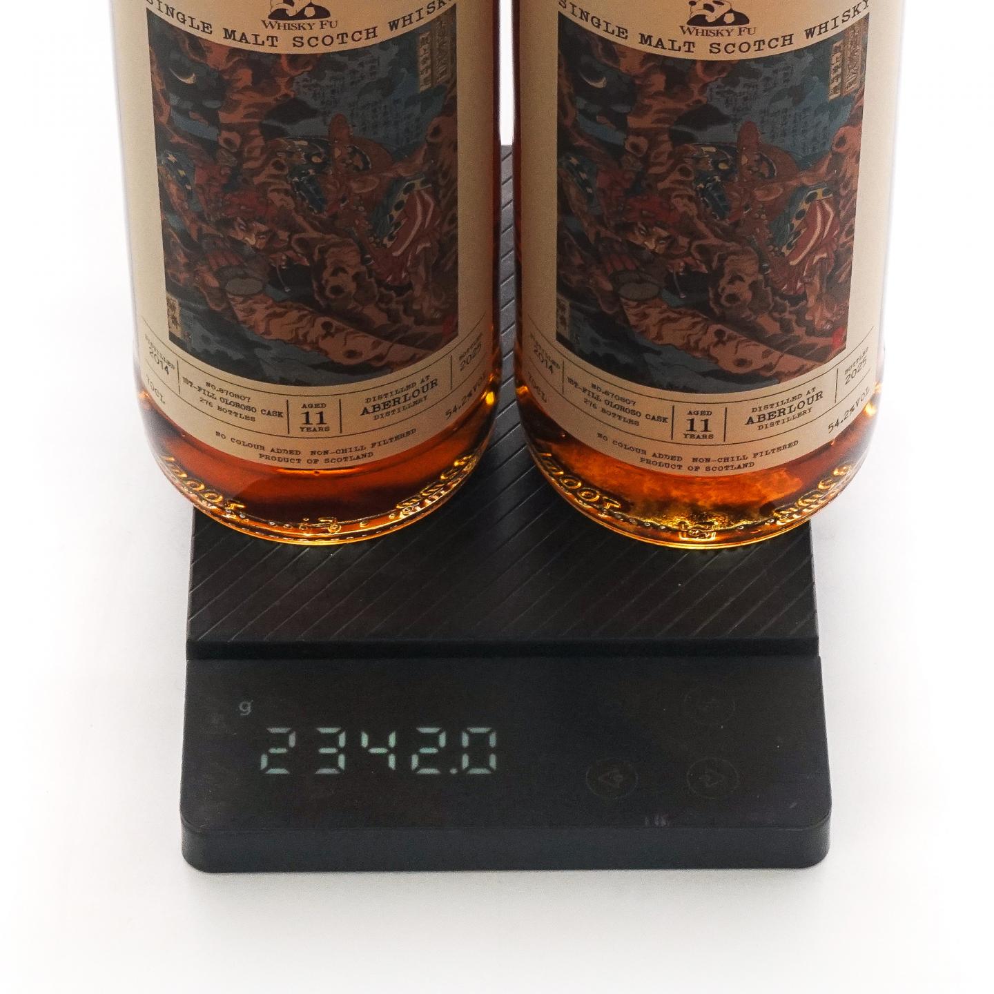 Aberlour 雅伯莱 11年 2014-2025 「通俗水浒传豪杰·鼓上蚤时迁」初填雪莉桶 2瓶组