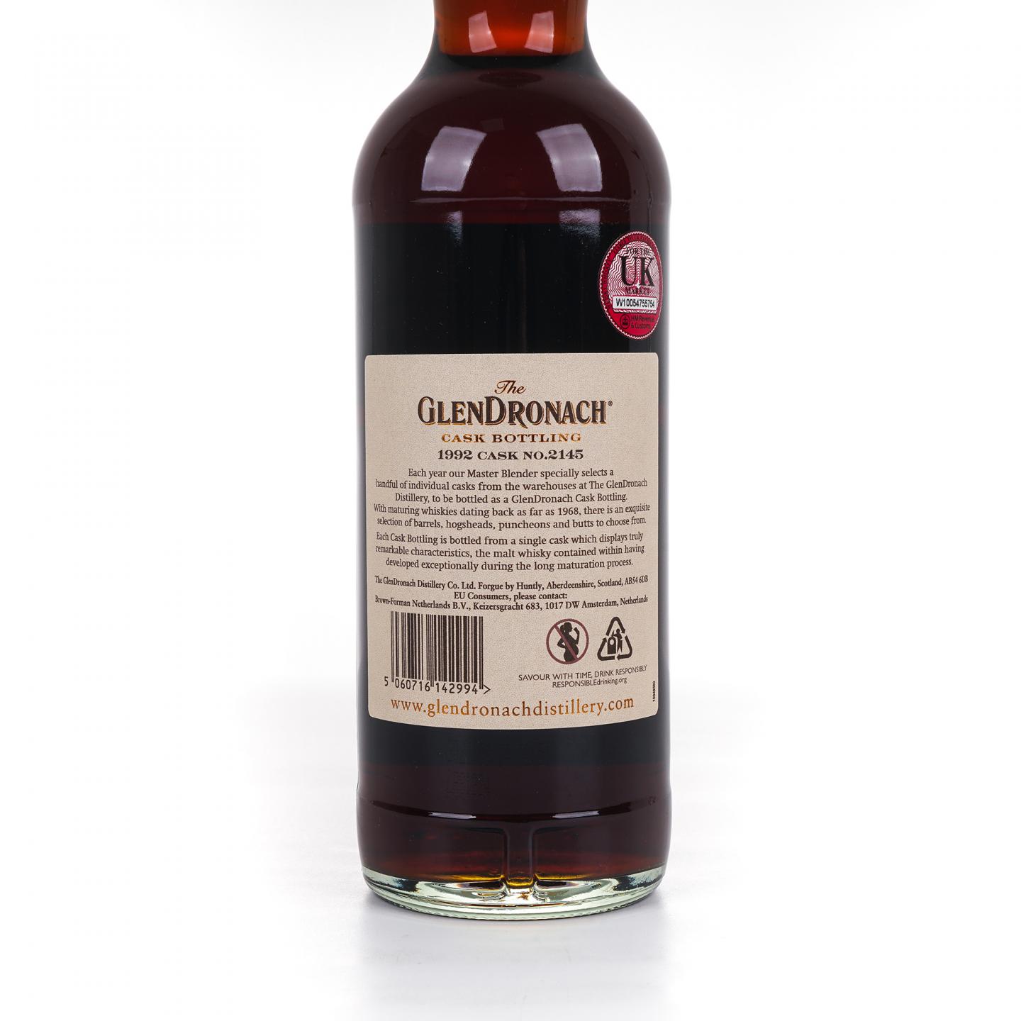 Glendronach 格兰多纳 28年 1992-2021 雪莉桶#2145