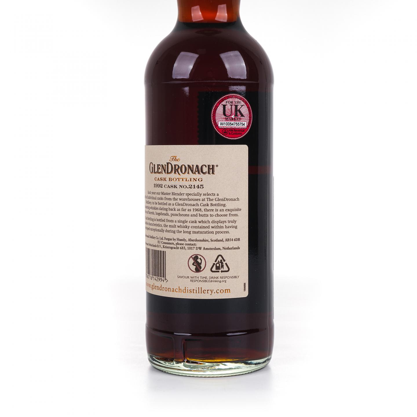 Glendronach 格兰多纳 28年 1992-2021 雪莉桶#2145