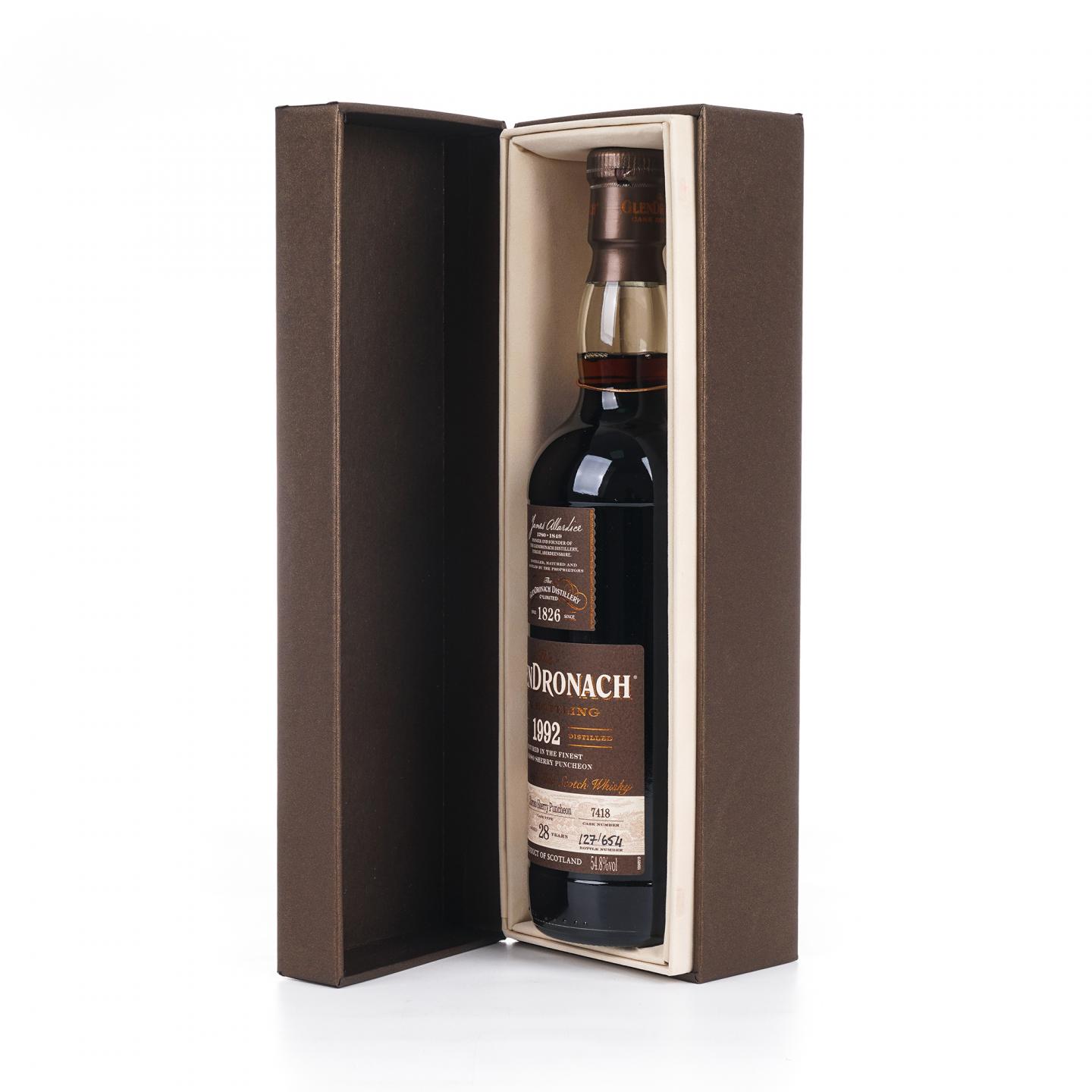 Glendronach 格兰多纳 28年 1992-2021 雪莉桶#7418