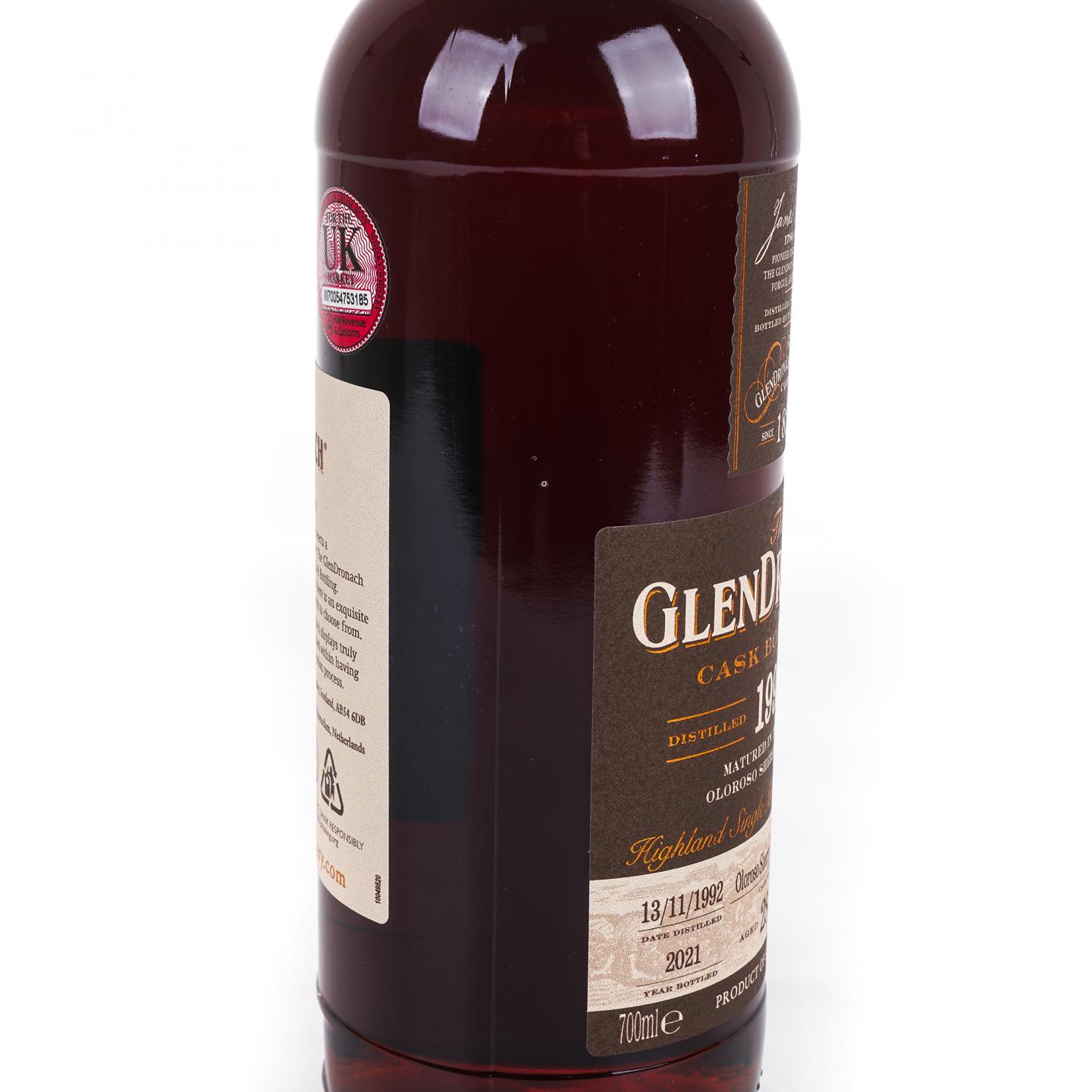 Glendronach 格兰多纳 28年 1992-2021 雪莉桶#7418