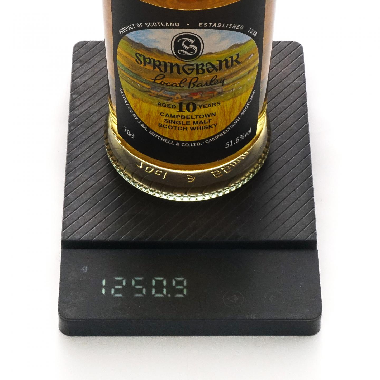 Springbank 云顶 10年 2011-2021 本地大麦