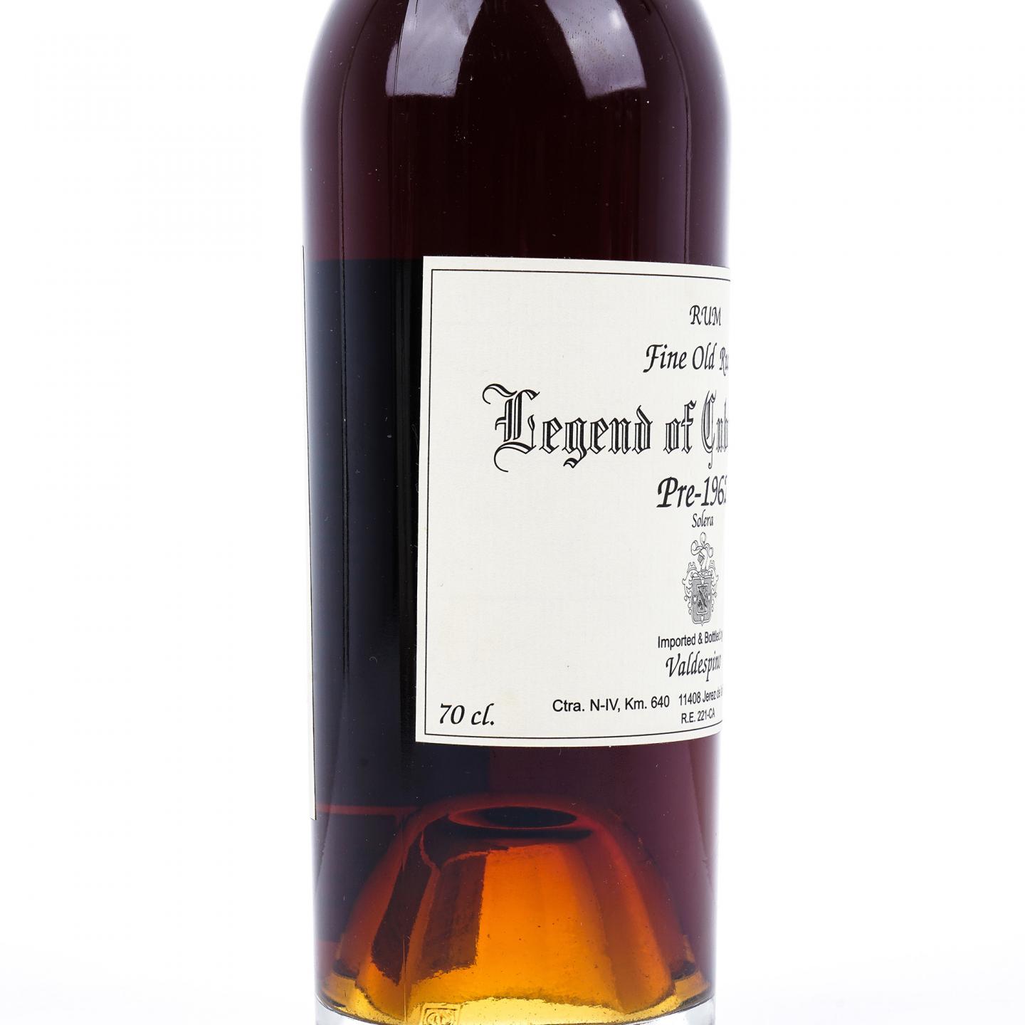 Valdespino Legend of Cuban Rum Pre-1962 朗姆酒 45%Vol.
