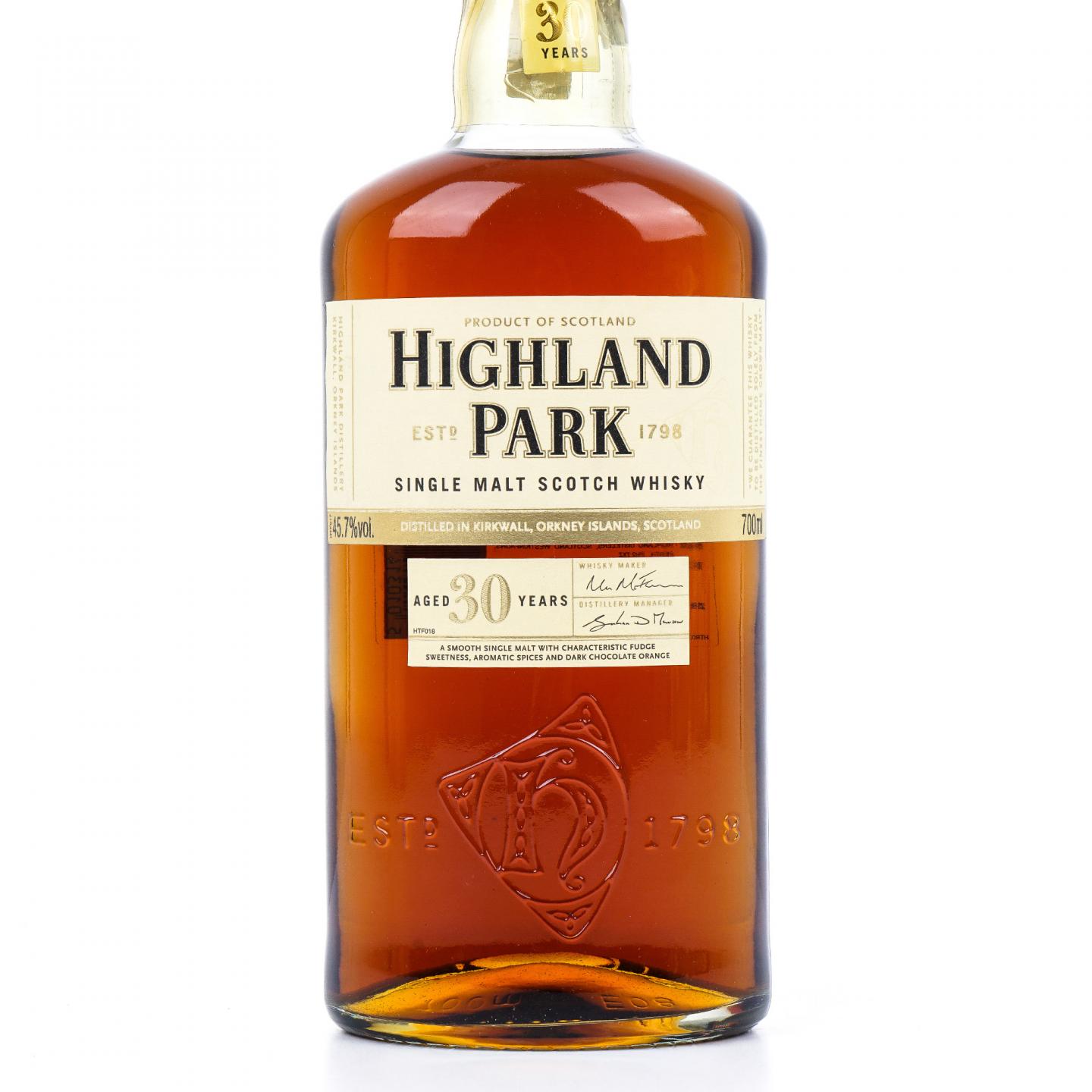 Highland Park 高原骑士 30年 木盒 45.7%Vol.