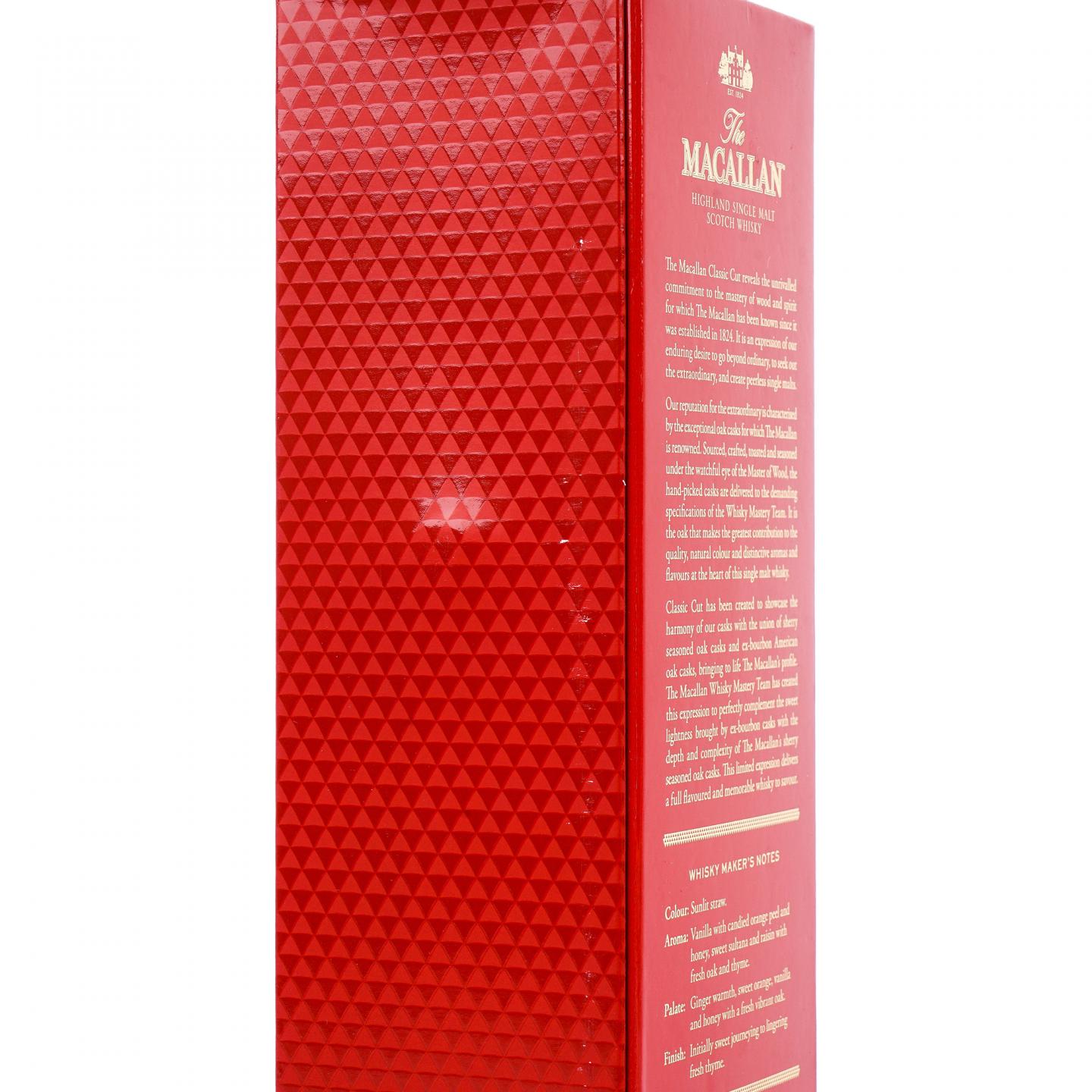 【附X光图】Macallan 麦卡伦 Classic Cut 2020 700ml