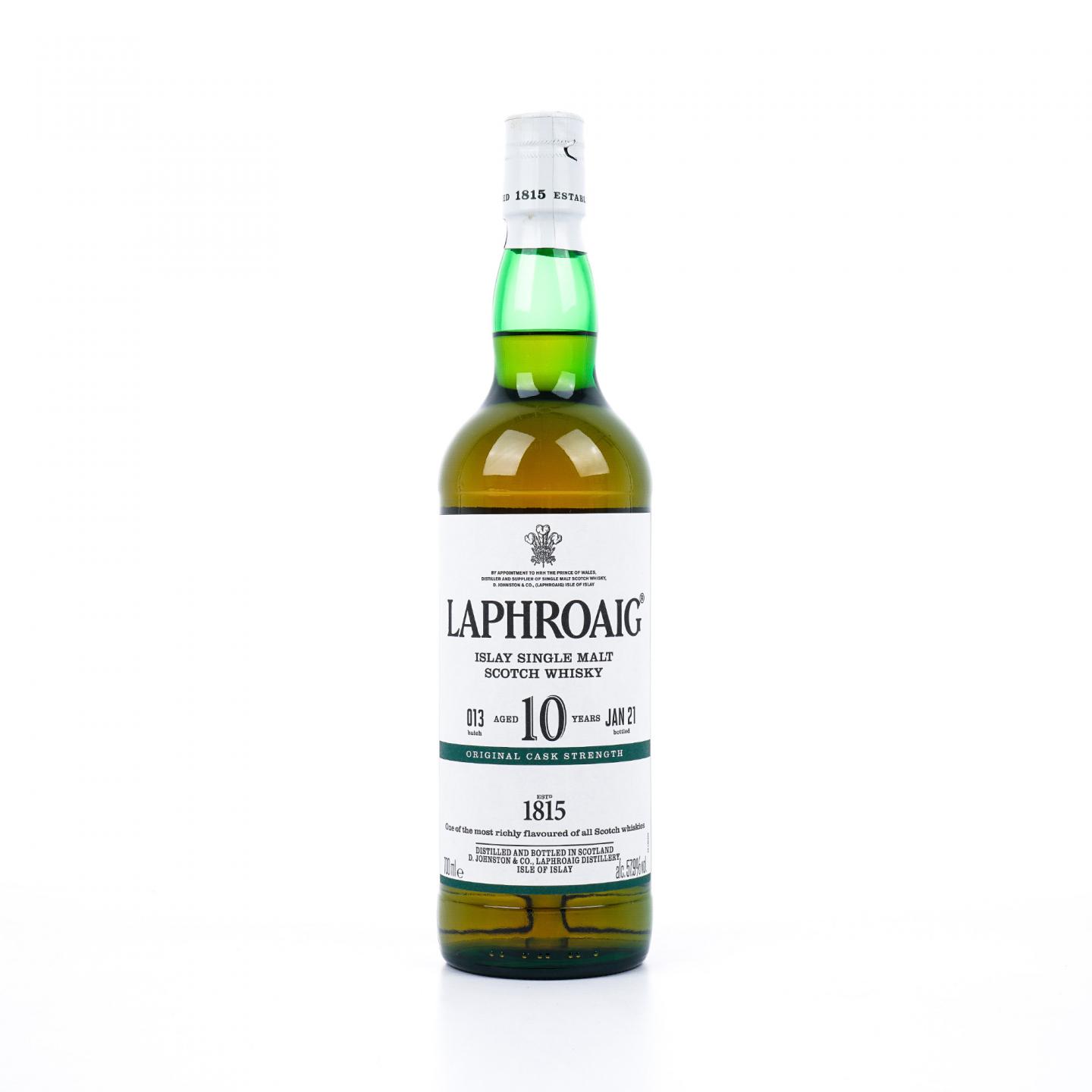 Laphroaig 拉弗格 10年 桶强 批次013