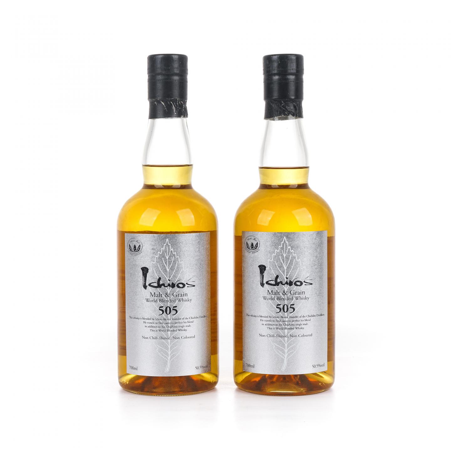 Ichiro’s Malt & Grain 秩父出品 银叶 505 世界调和 2瓶组*700ml