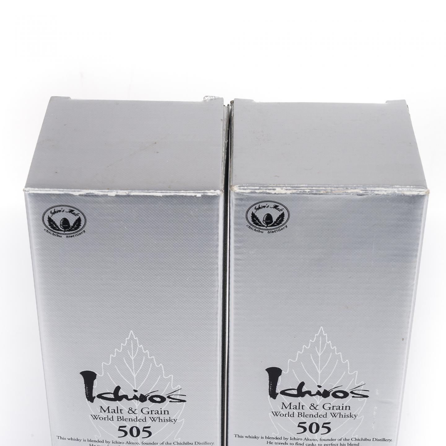 Ichiro’s Malt & Grain 秩父出品 银叶 505 世界调和 2瓶组*700ml