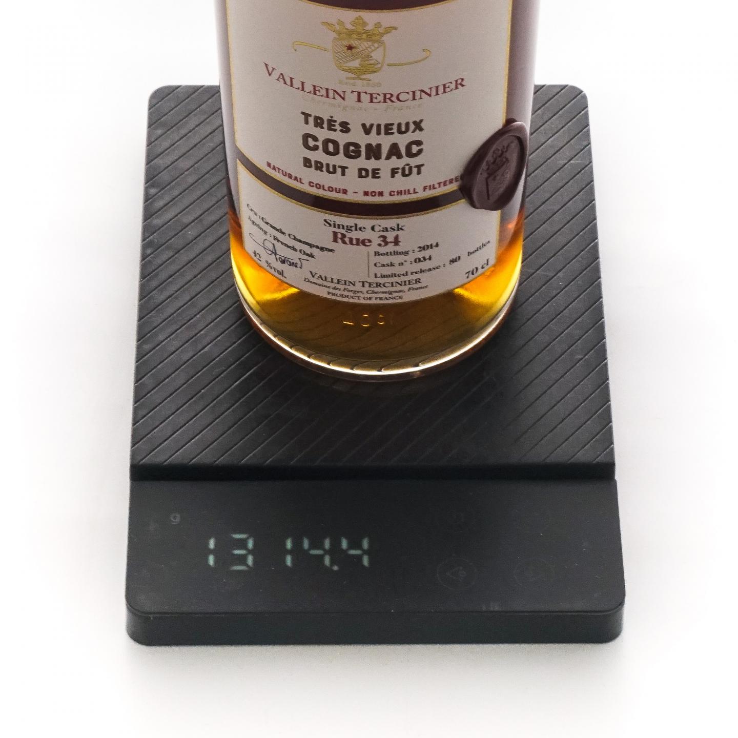 Vallein Tercinier 干邑 2014 Rue 34 单桶#034 大香槟区