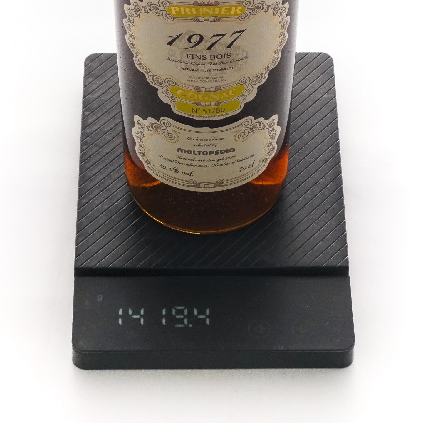 Prunier 普诺尼 1977-2023 FINS BOIS 桶强 干邑