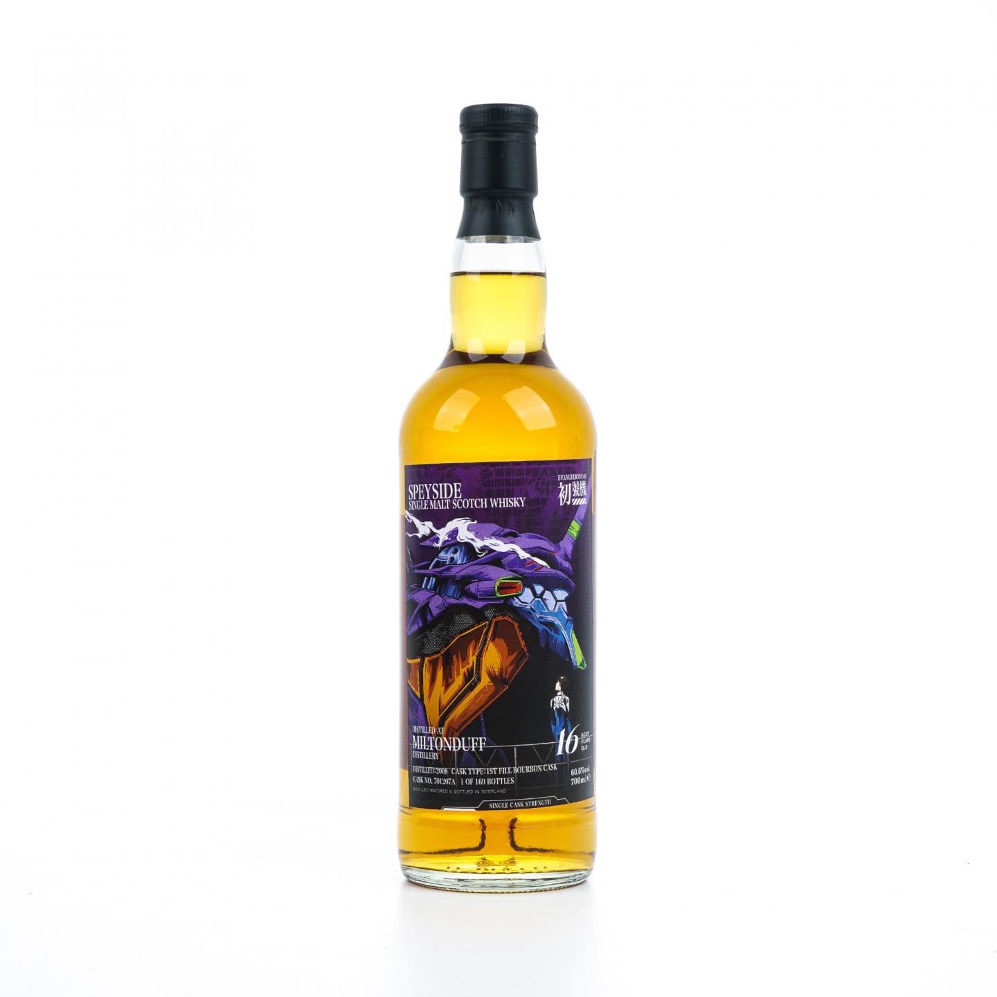 Miltonduff 弥尔顿达夫 16年 2008 EVA初号机破真嗣 单桶桶强 礼盒