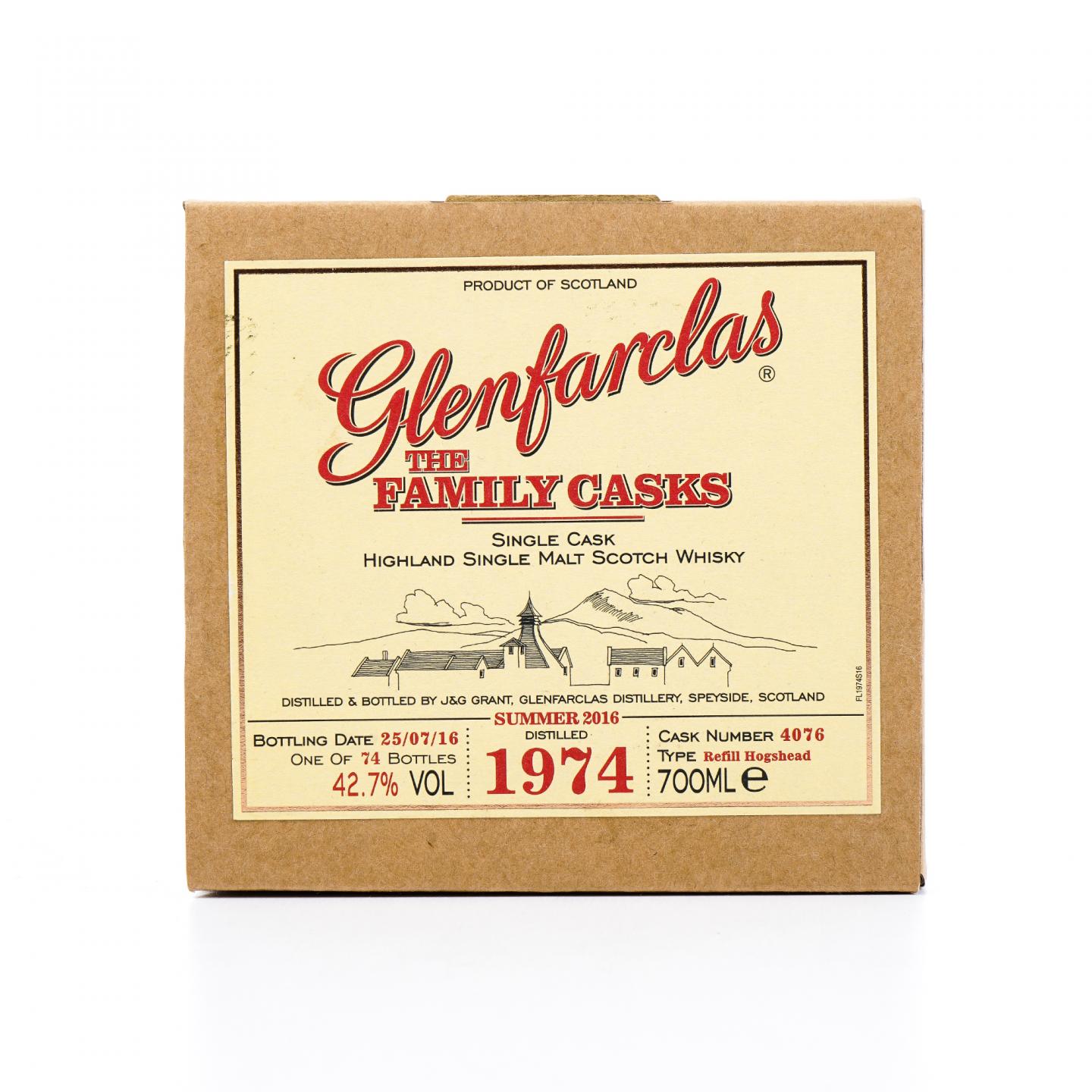 Glenfarclas 格兰花格 1974-2016 家族桶#4076