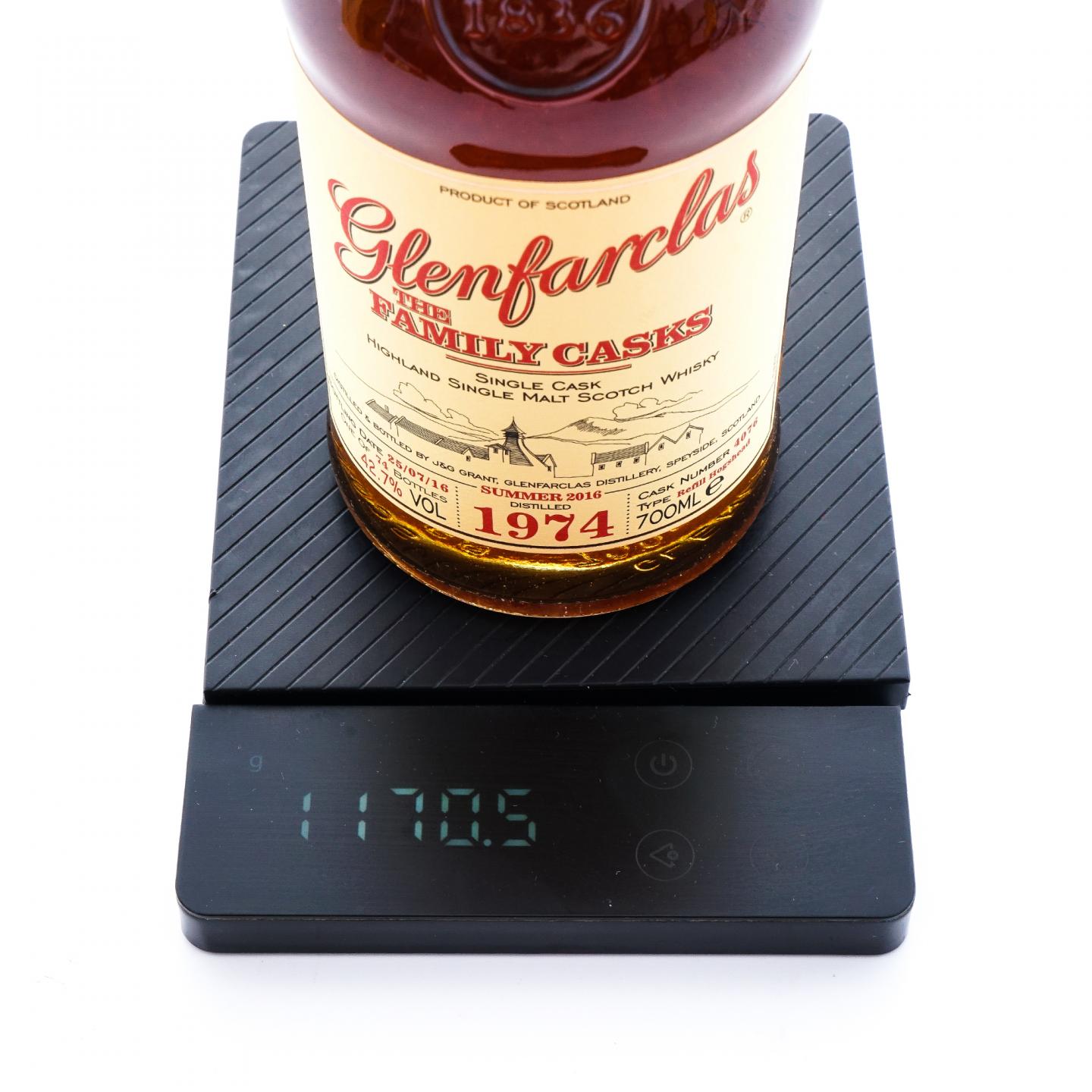 Glenfarclas 格兰花格 1974-2016 家族桶#4076