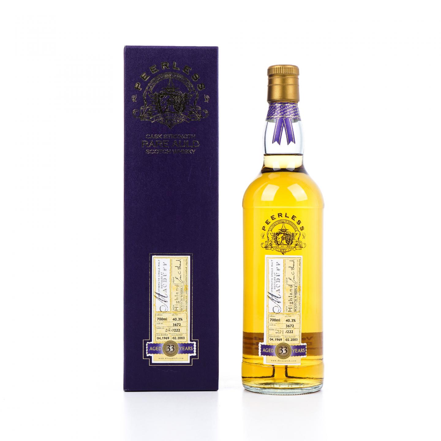 Macallan 麦卡伦 33年 1969-2003 Duncan taylor