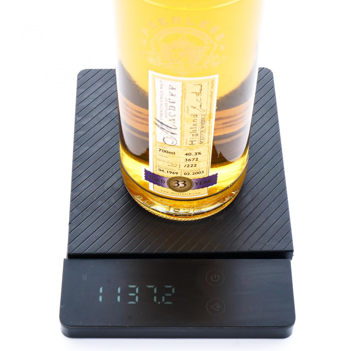 Macallan 麦卡伦 33年 1969-2003 Duncan taylor