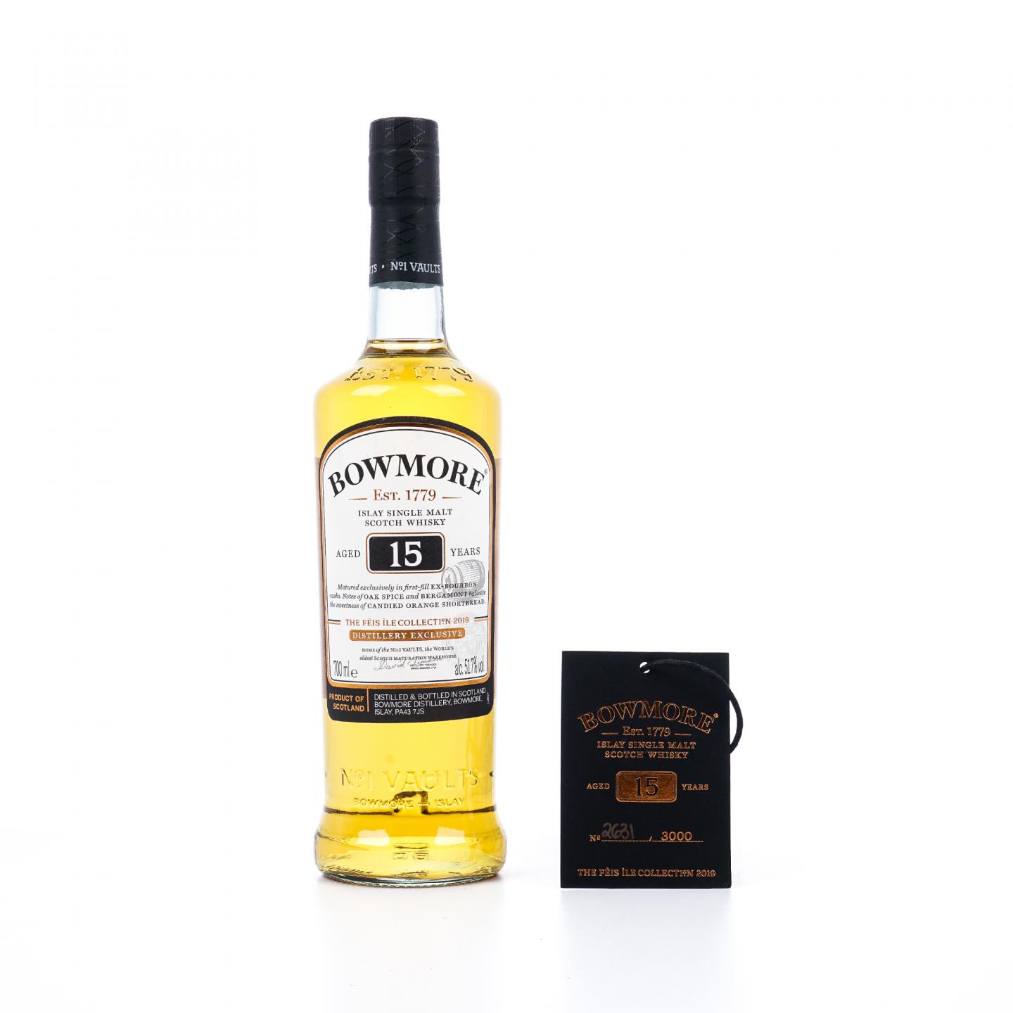 Bowmore 波摩 15年 Feis Ile 2019 岛节限定