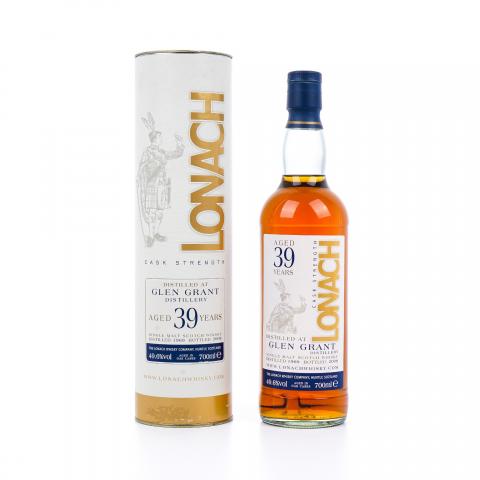 Glen Grant 格兰冠 39年 1969-2008 Lonach 桶强