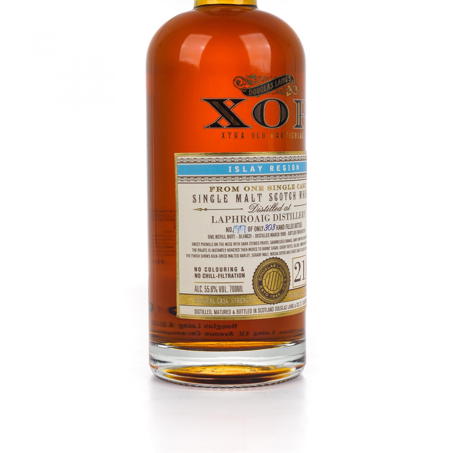 Laphroaig 拉弗格 21年 1999-2021 单桶桶强 XOP DL