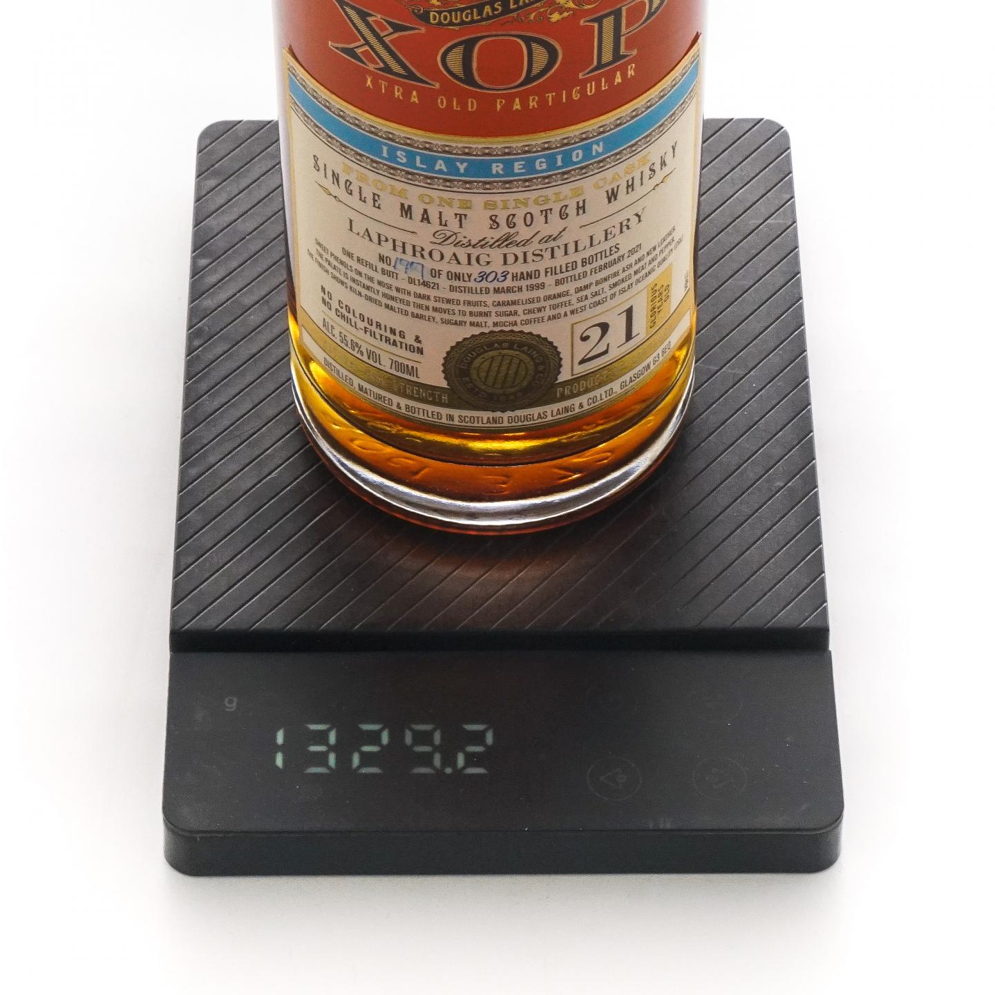 Laphroaig 拉弗格 21年 1999-2021 单桶桶强 XOP DL