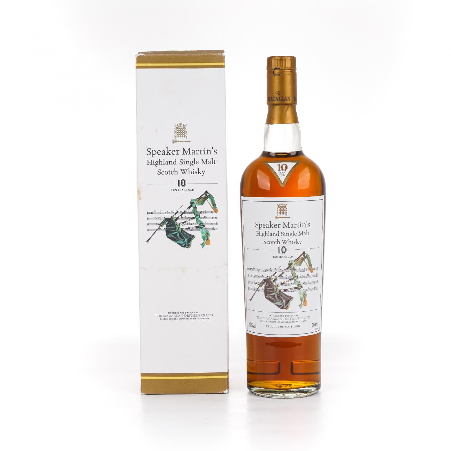 Macallan 麦卡伦 10年 Speaker Martin's 700ml