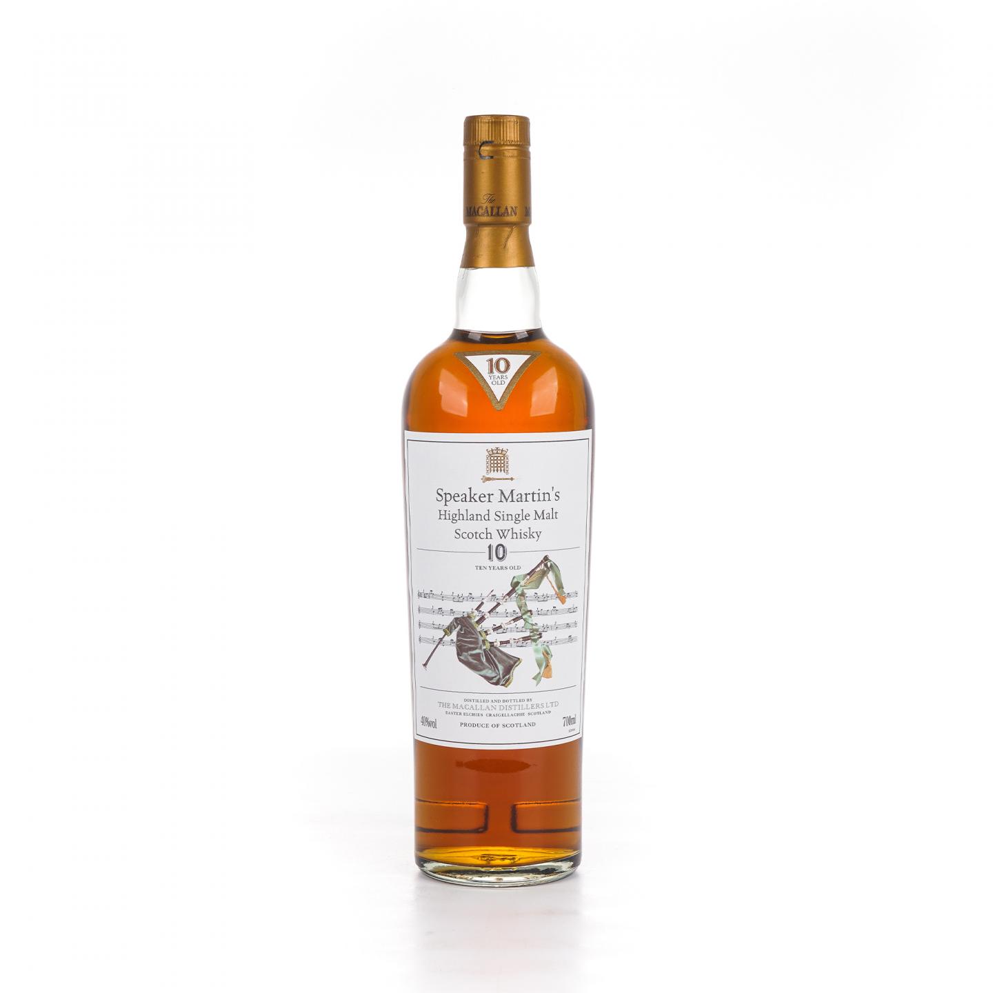 Macallan 麦卡伦 10年 Speaker Martin's 700ml
