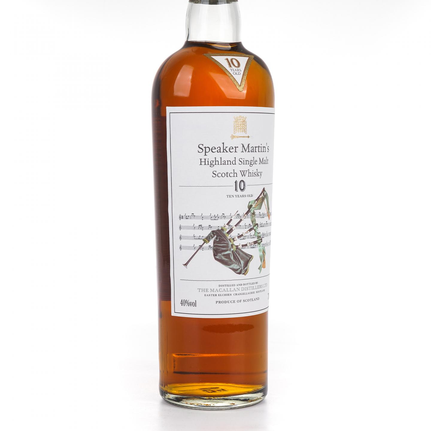 Macallan 麦卡伦 10年 Speaker Martin's 700ml