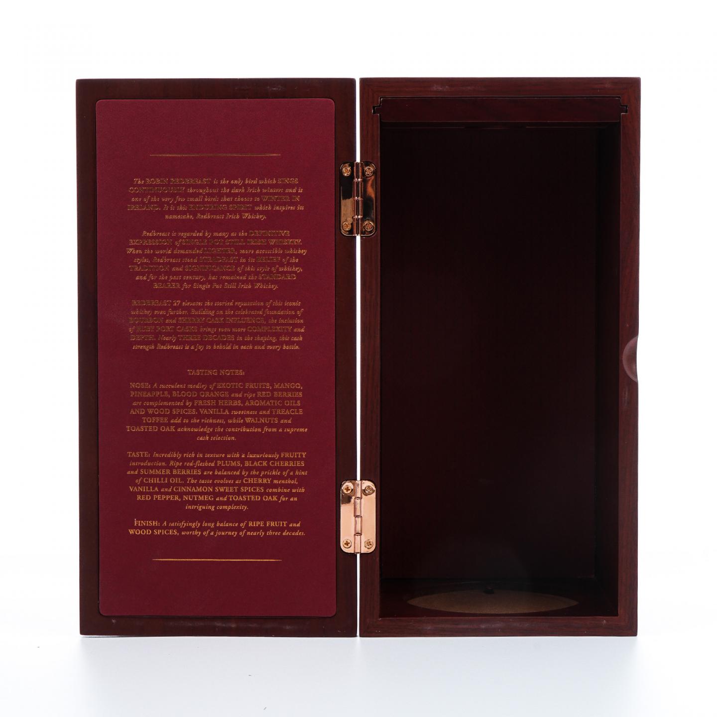 Redbreast 知更鸟 27年 首版 2019 54.6%