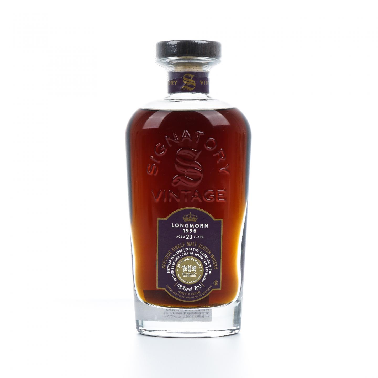 Longmorn 朗摩 23年 1996-2019 SV TWE20周年纪念