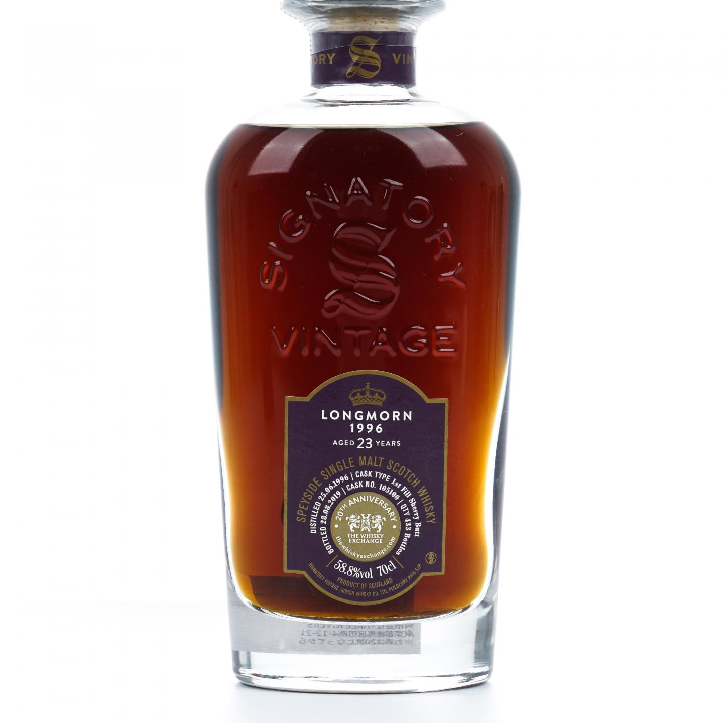 Longmorn 朗摩 23年 1996-2019 SV TWE20周年纪念