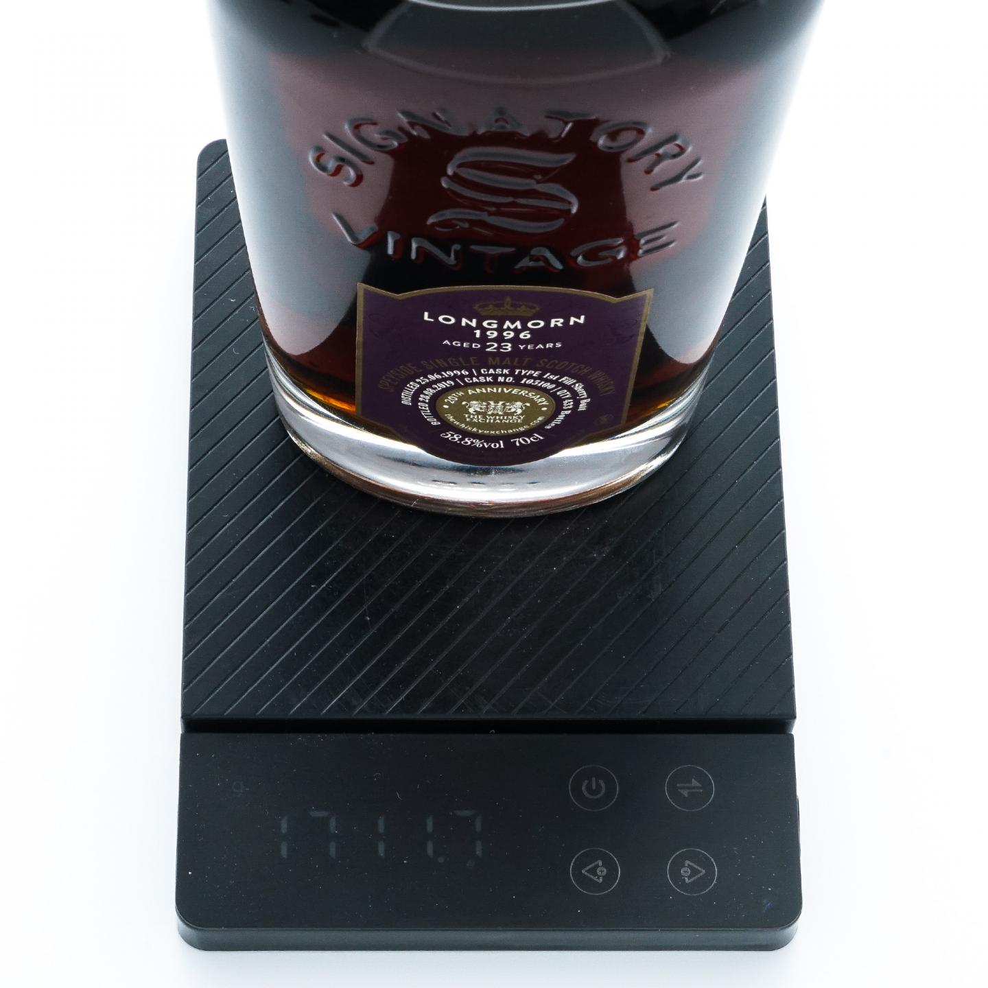 Longmorn 朗摩 23年 1996-2019 SV TWE20周年纪念
