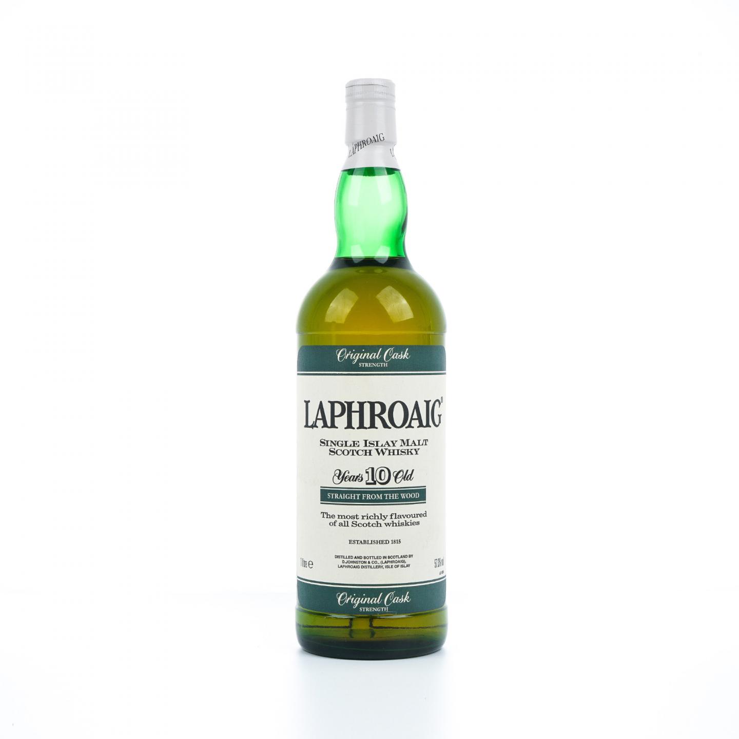 Laphroaig 拉弗格 10年 桶强 1升装 57.3%