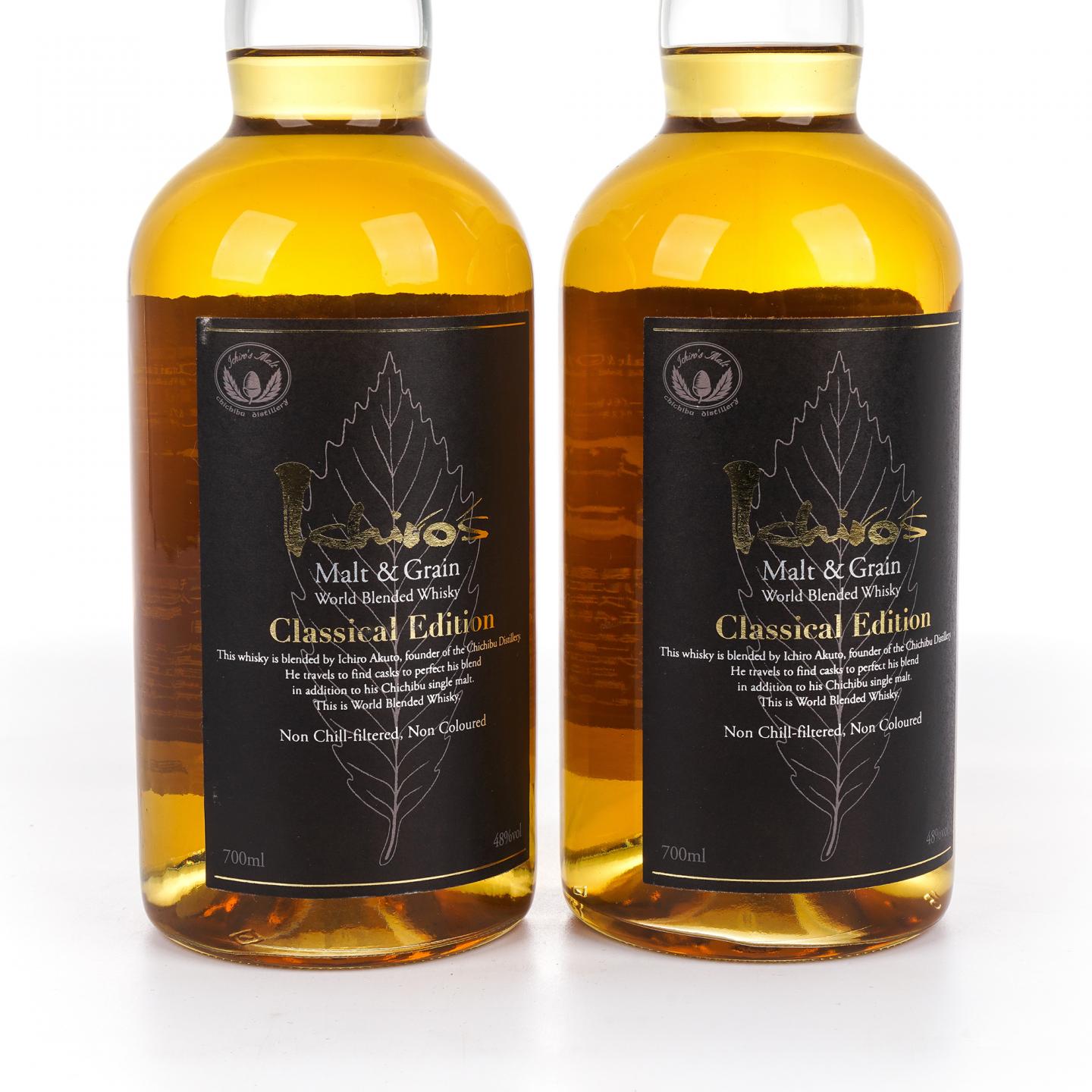 秩父 黑叶 Ichiro’s Malt & Grain Classical Edition 2支组