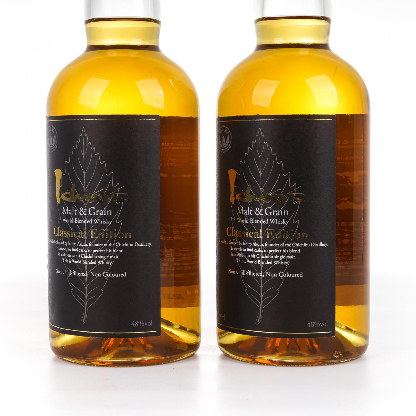 秩父 黑叶 Ichiro’s Malt & Grain Classical Edition 2支组