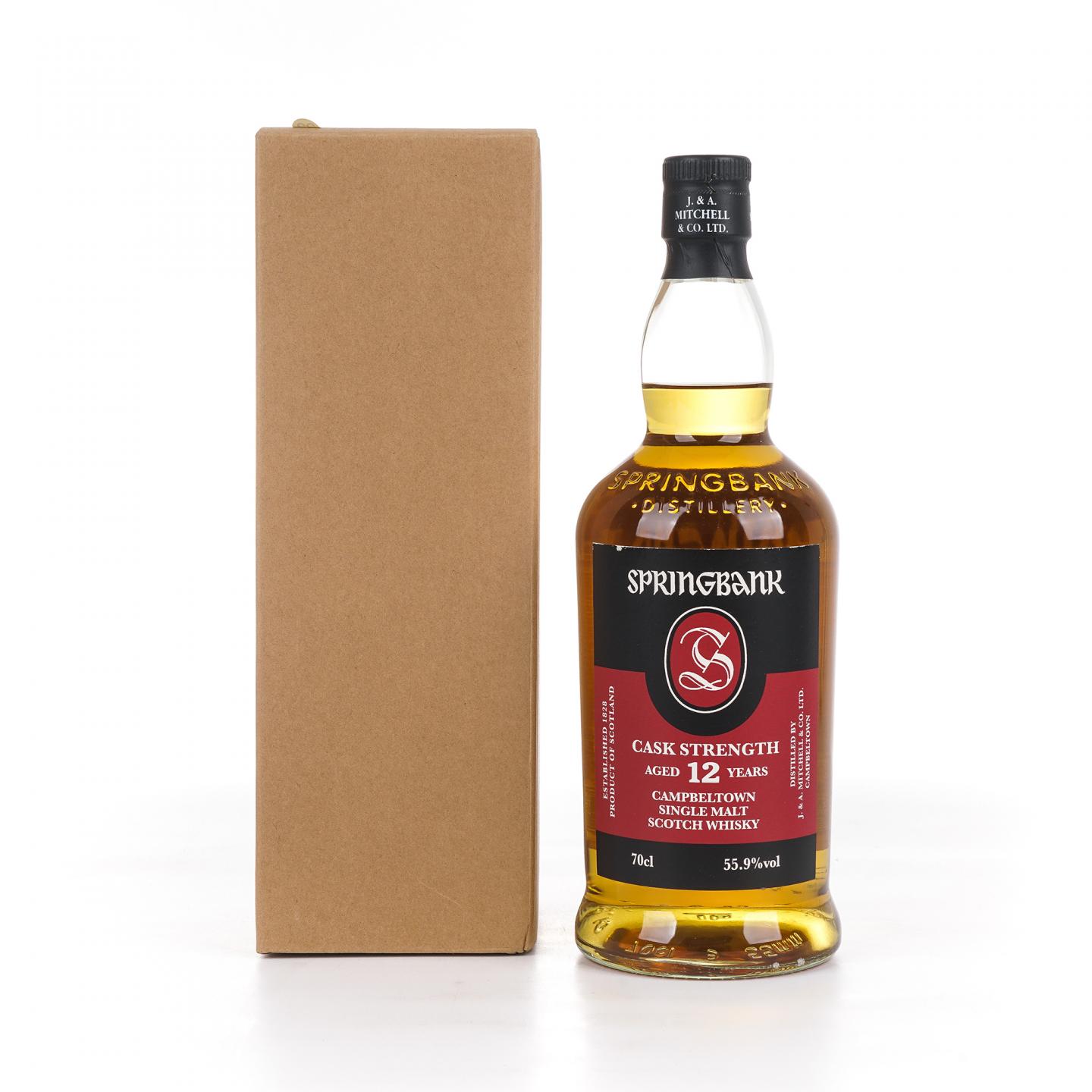 Springbank 云顶 12年 2021 桶强 55.9%