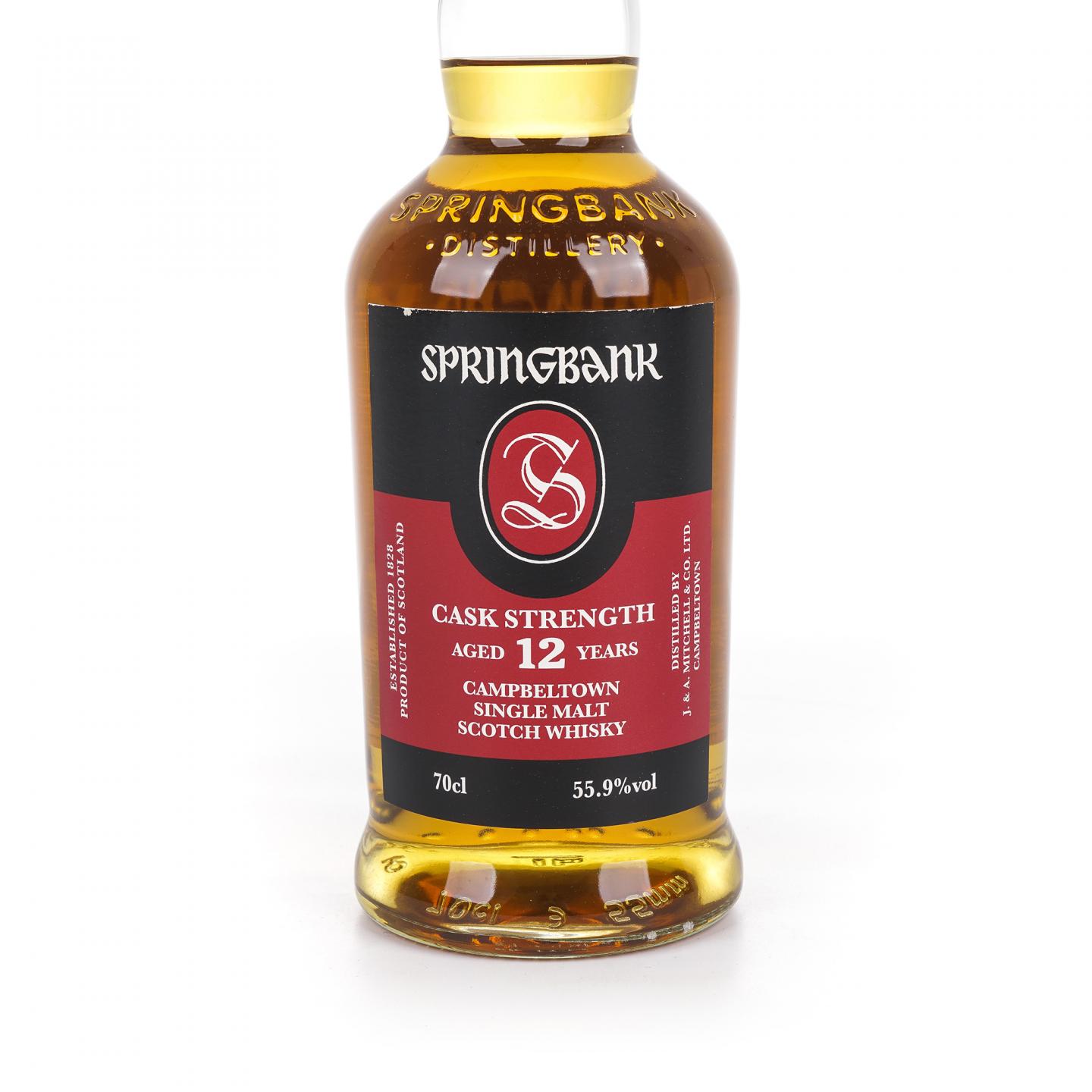 Springbank 云顶 12年 2021 桶强 55.9%