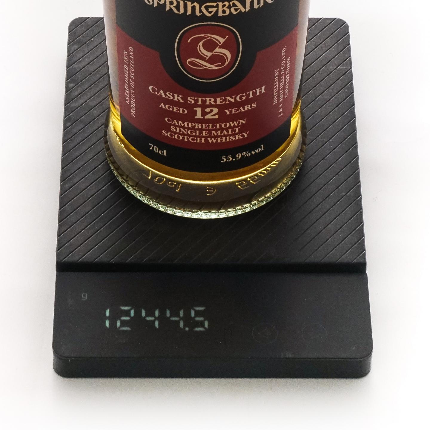 Springbank 云顶 12年 2021 桶强 55.9%