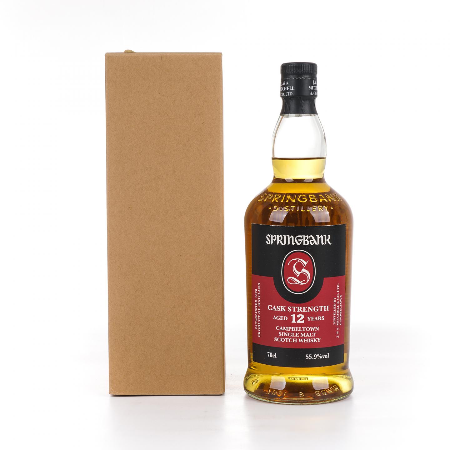 Springbank 云顶 12年 2021 桶强 55.9%Vol.