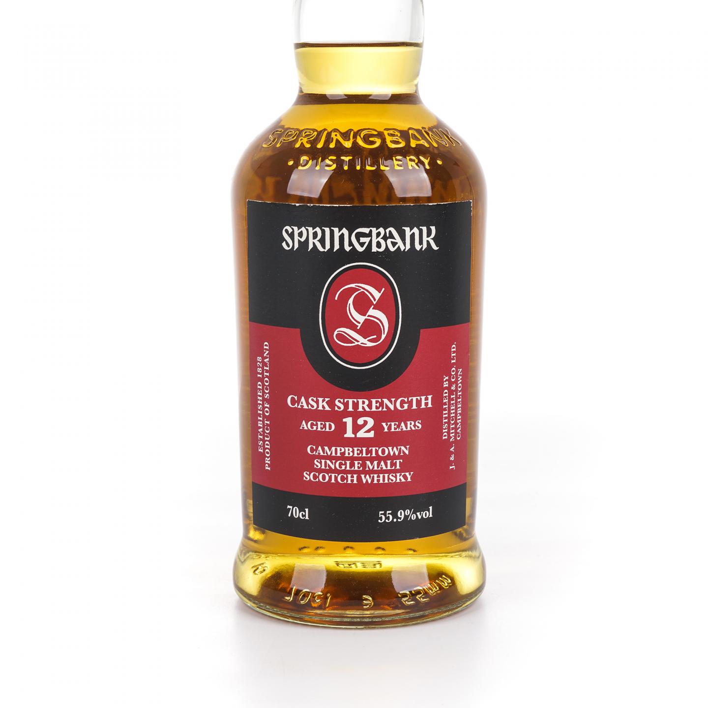 Springbank 云顶 12年 2021 桶强 55.9%Vol.