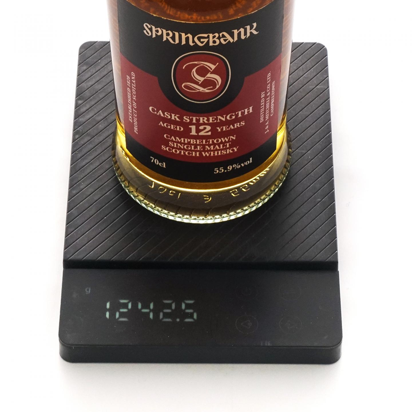 Springbank 云顶 12年 2021 桶强 55.9%Vol.