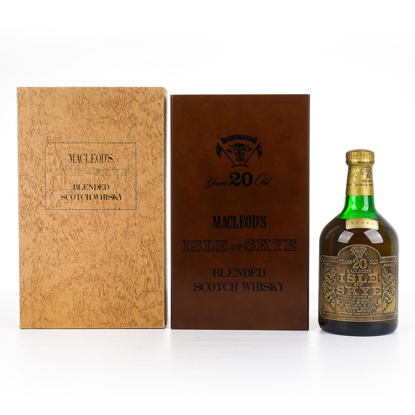 Isle of Skye 20年 调和 IM 750ml