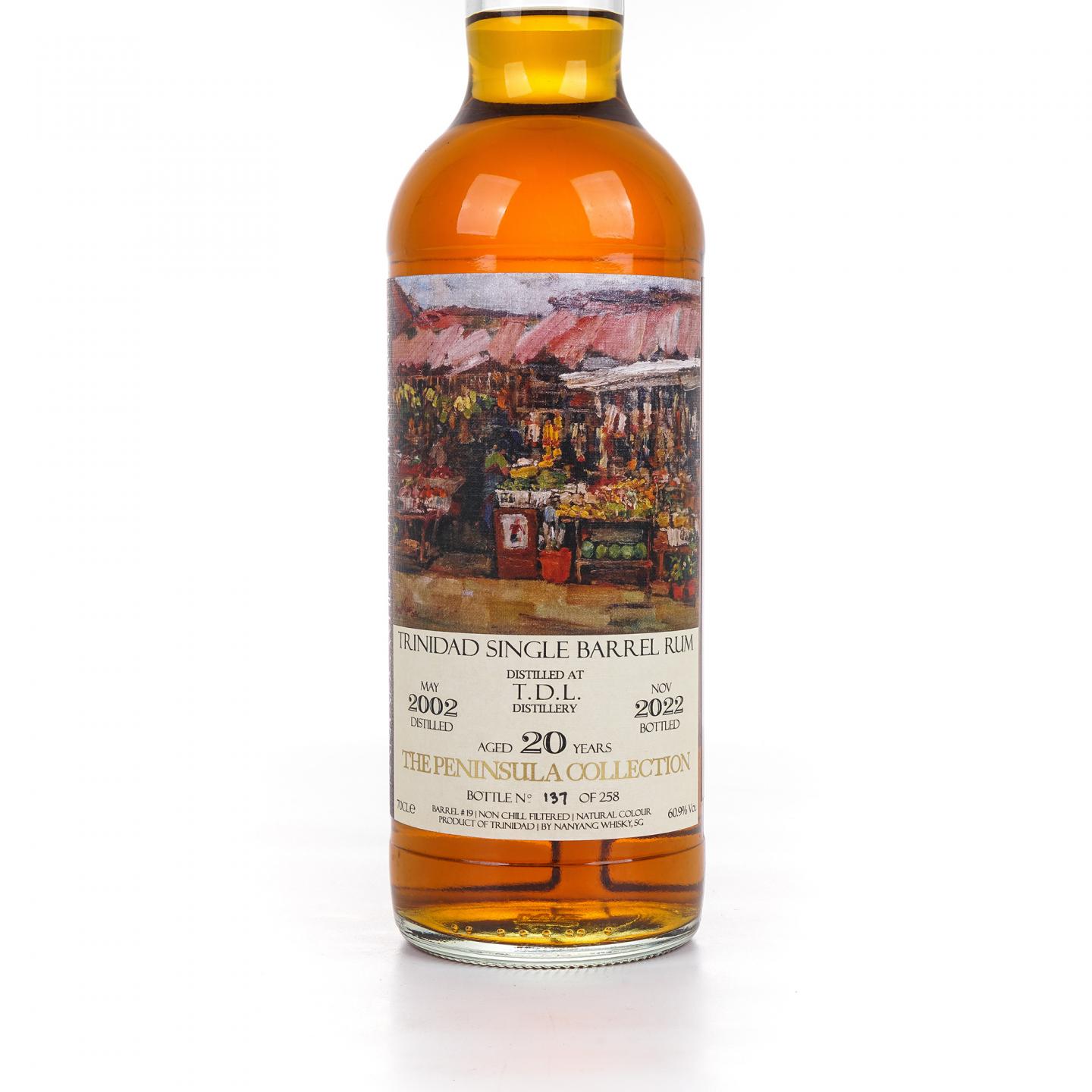 Trinidad 特立尼达朗姆 20年 2002-2022 单桶 南洋威士忌公司装瓶
