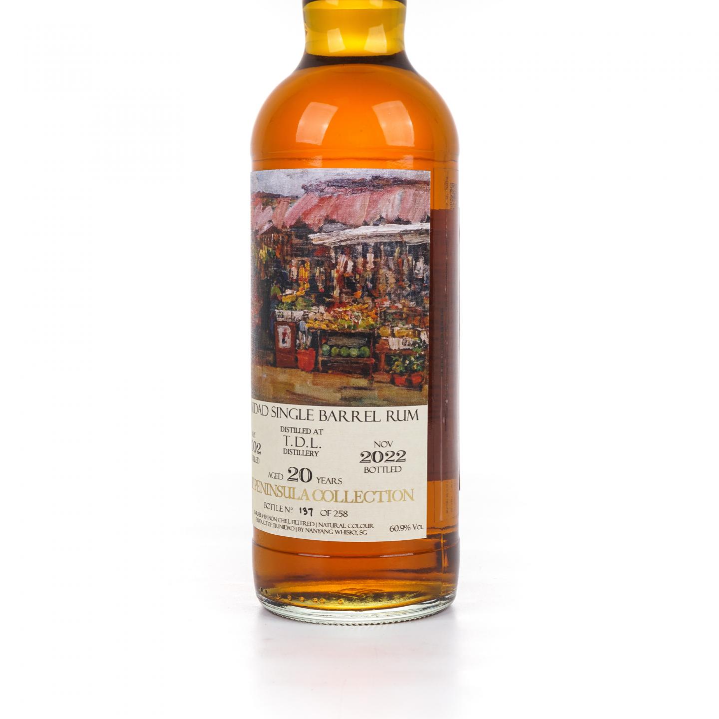 Trinidad 特立尼达朗姆 20年 2002-2022 单桶 南洋威士忌公司装瓶